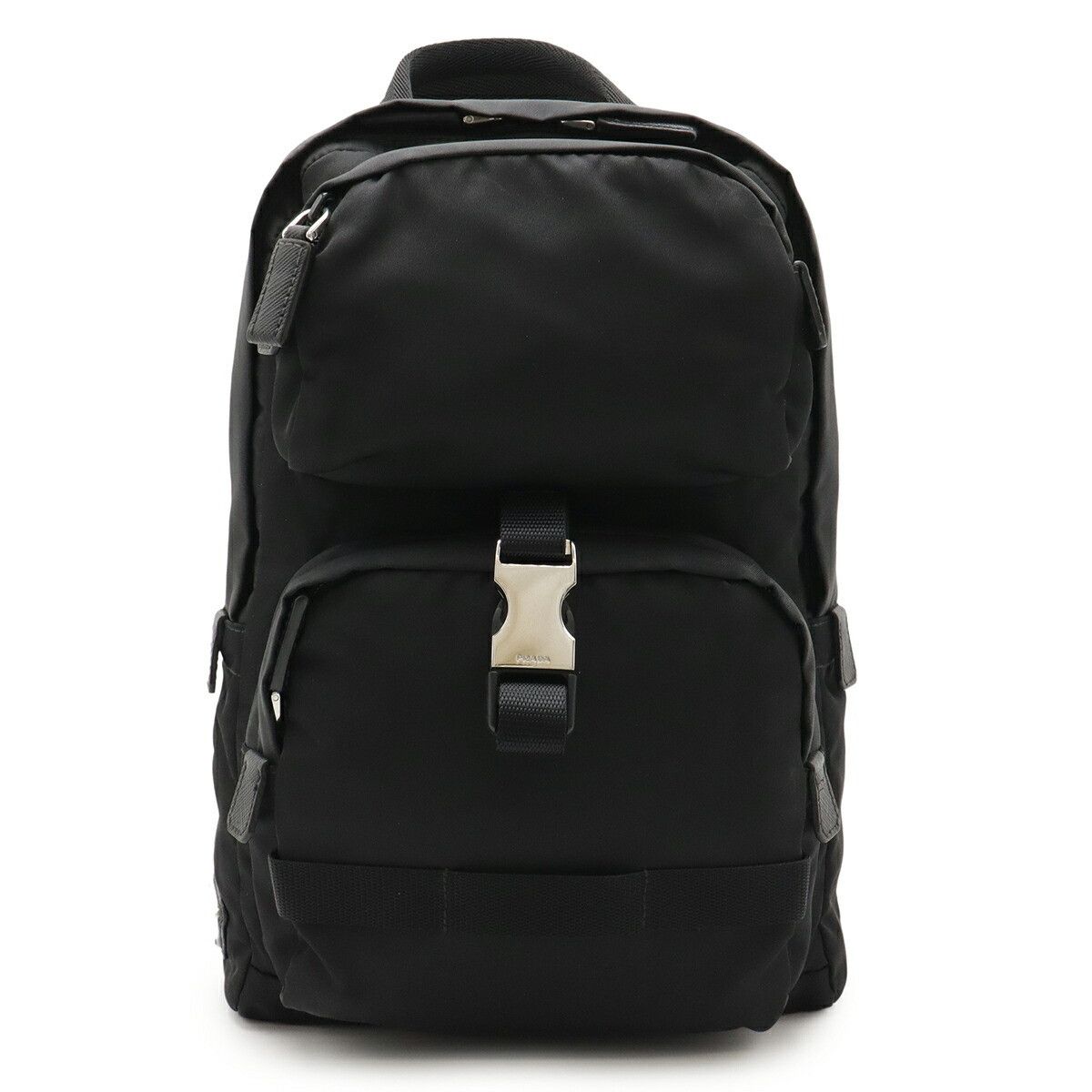 Prada Prada TESSUTO Nylon Leather Shoulder Bag Leather Crossbody Bag 2VZ013 DUTY FREE for USA