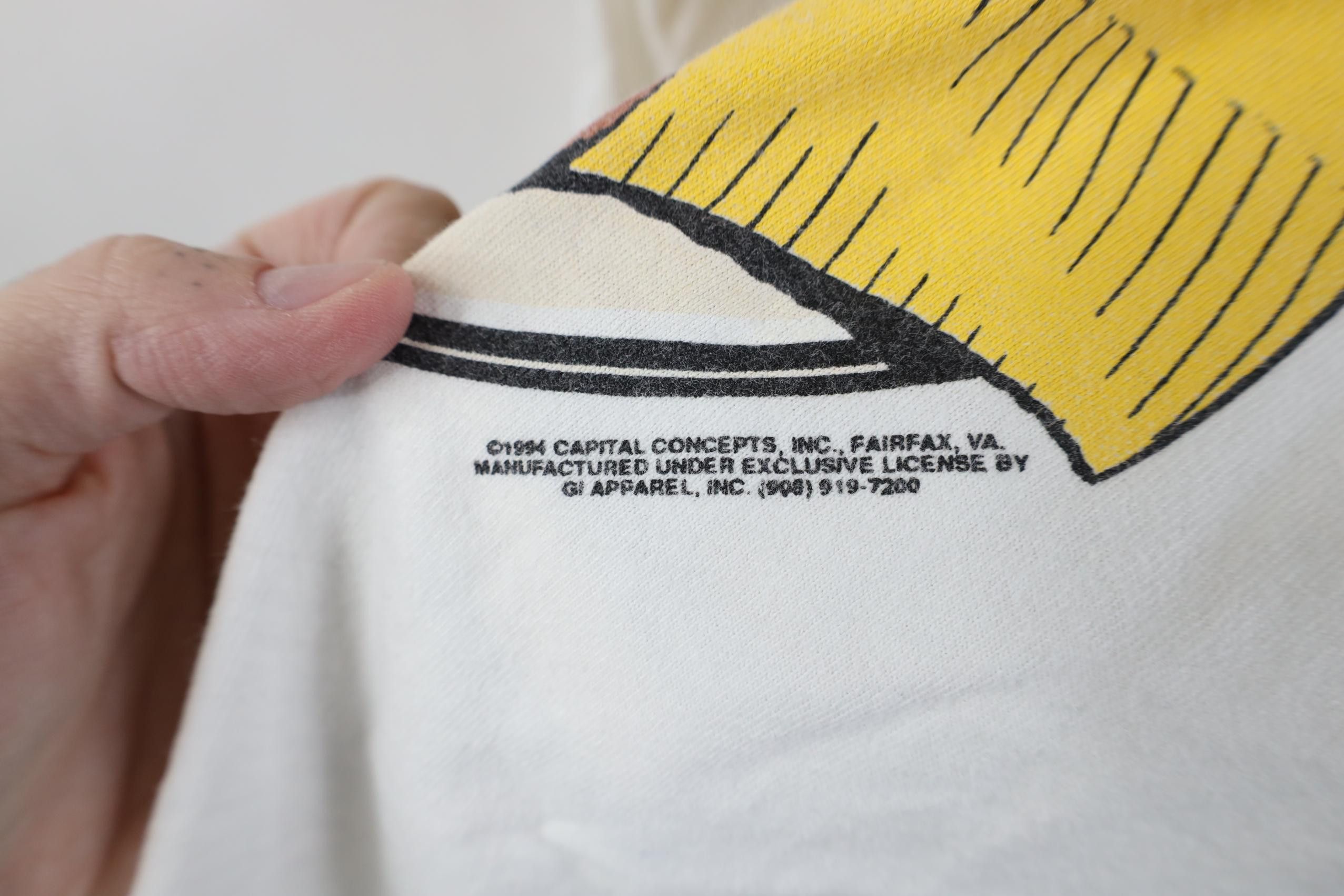 Vintage Vintage 90s Streetwear The Perfect Man Short Sleeve T-Shirt Size US XL / EU 56 / 4 - 5 Thumbnail