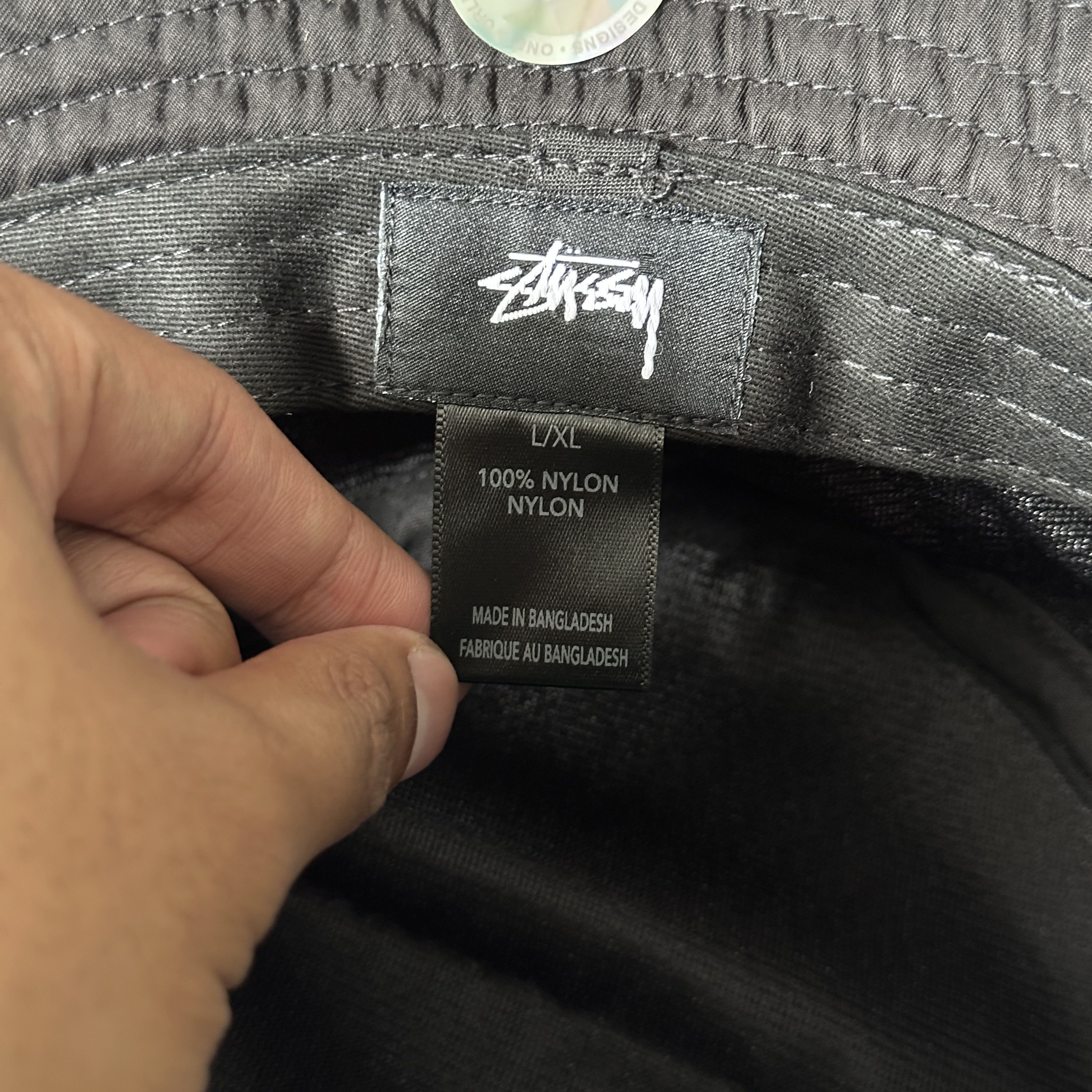 Stussy Stussy bucket hat reflective black Size ONE SIZE - 5 Thumbnail