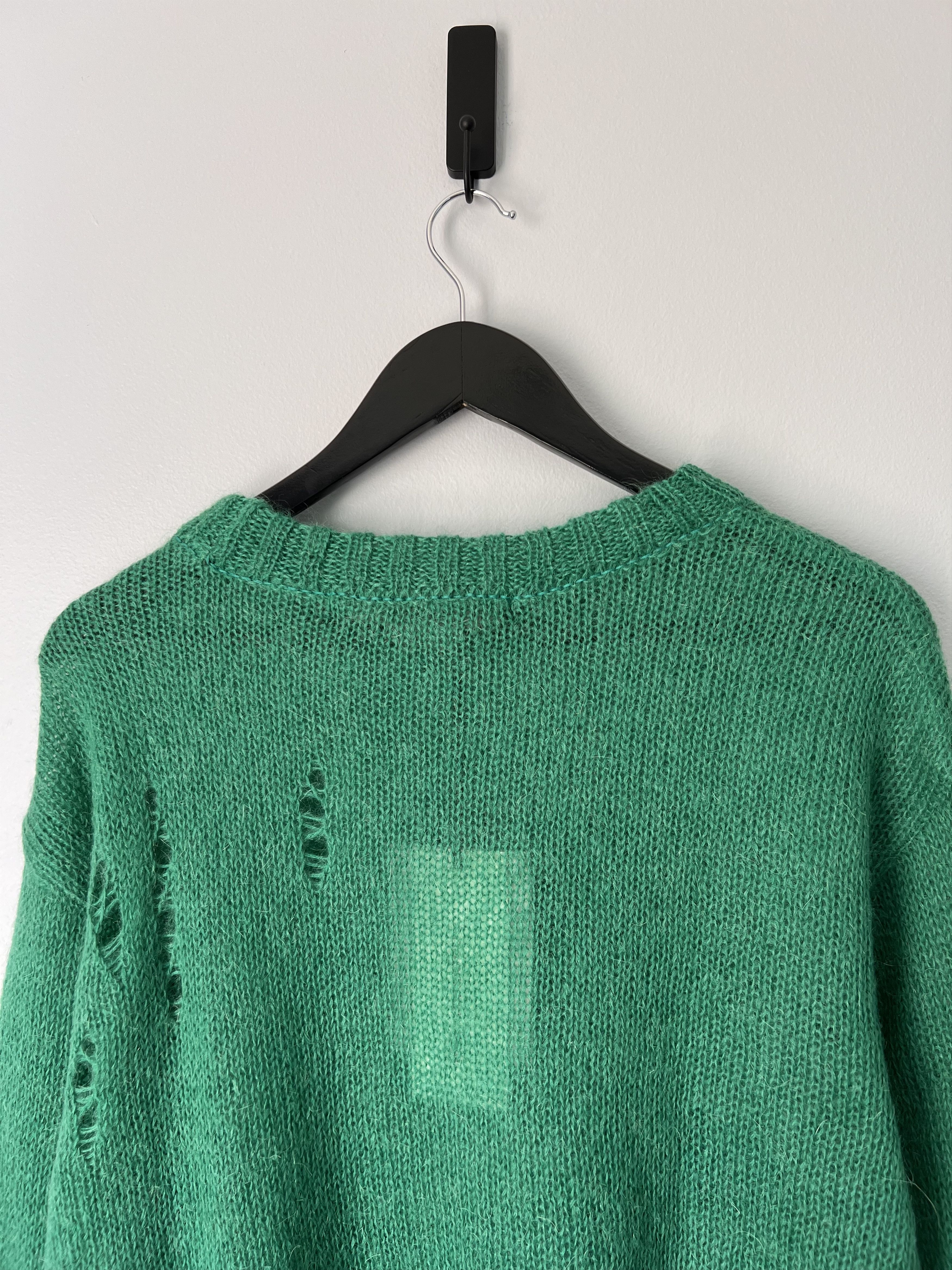 Andersson Bell Andersson Bell ADSB Mohair Sweater in Green Size US L / EU 52-54 / 3 - 6 Thumbnail