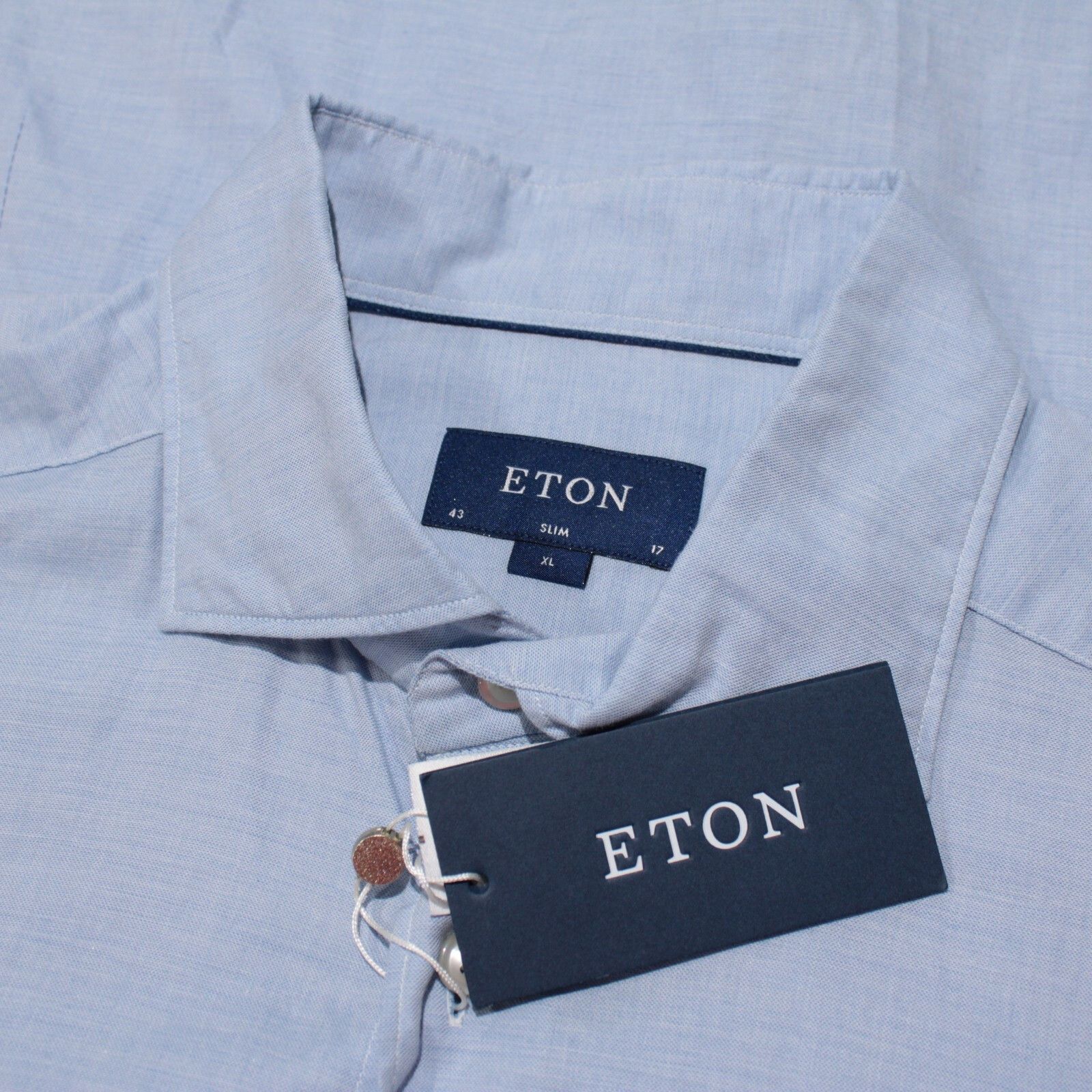 Eton Eton New with tags Shirt Size XL US In Blue Size US XL / EU 56 / 4 - 1 Thumbnail