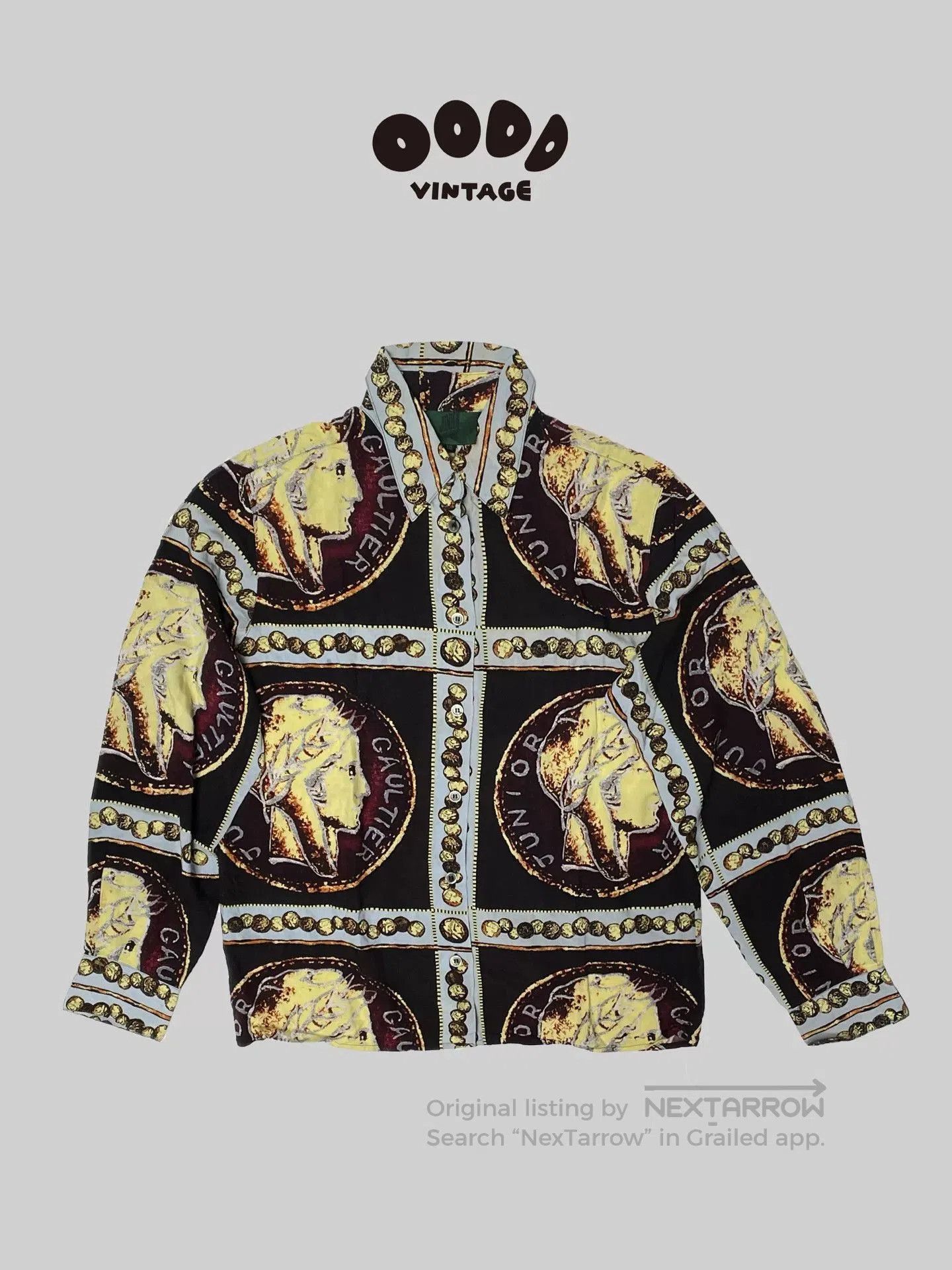 Jean Paul Gaultier Vintage Jean Paul Gaultier Coin Shirt. Size US M / EU 48-50 / 2 - 1 Thumbnail