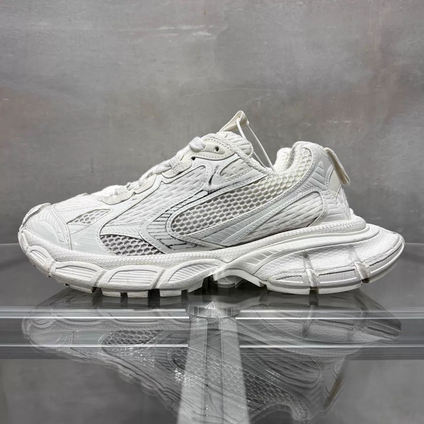 Balenciaga Balenciaga 3XL White Dad Shoe 38 YH26037 Size US 8 / IT 38 - 3 Thumbnail