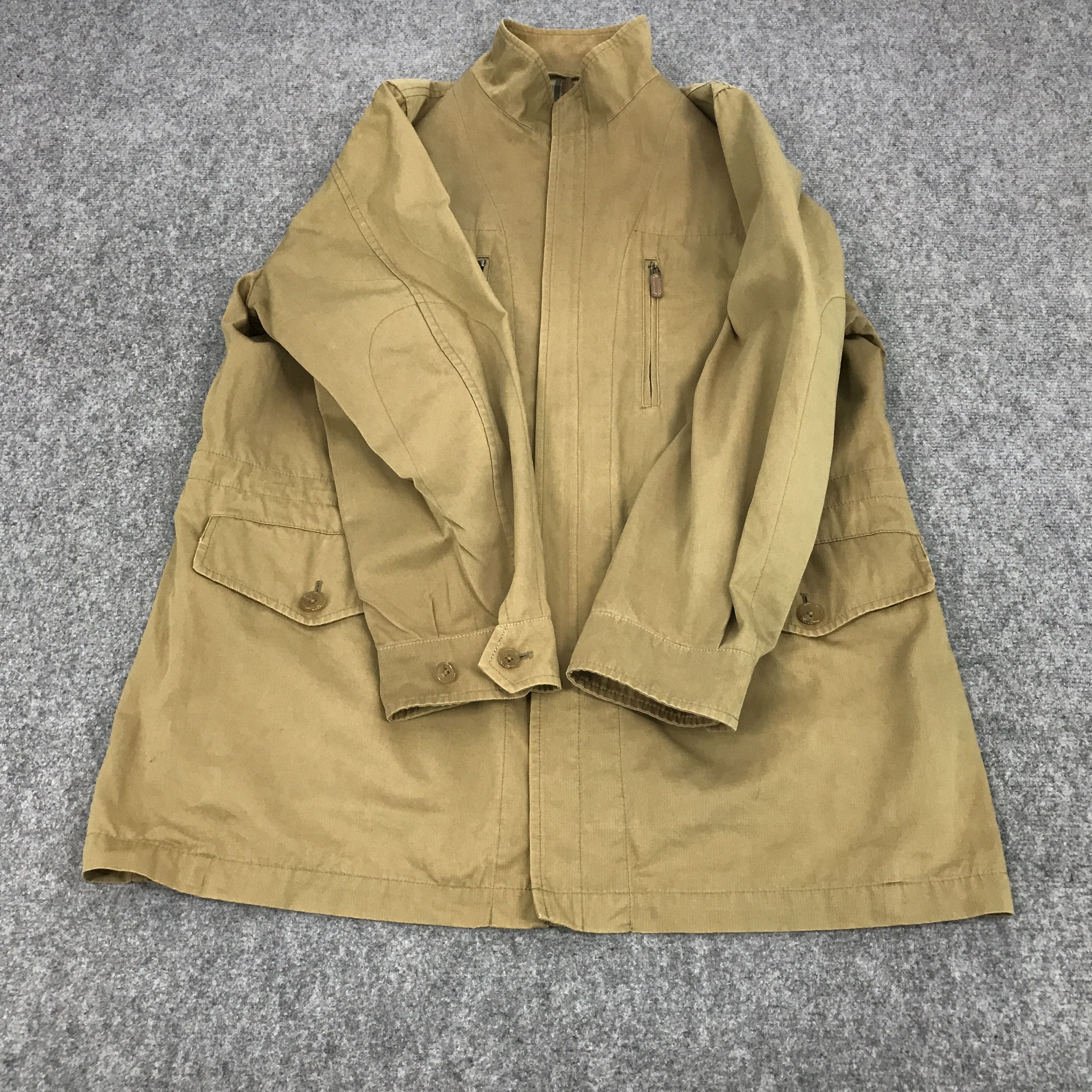 Burberry × Vintage BURBERRY LONDON PARKAS DESIGN JACKET Size US L / EU 52-54 / 3 - 8 Thumbnail