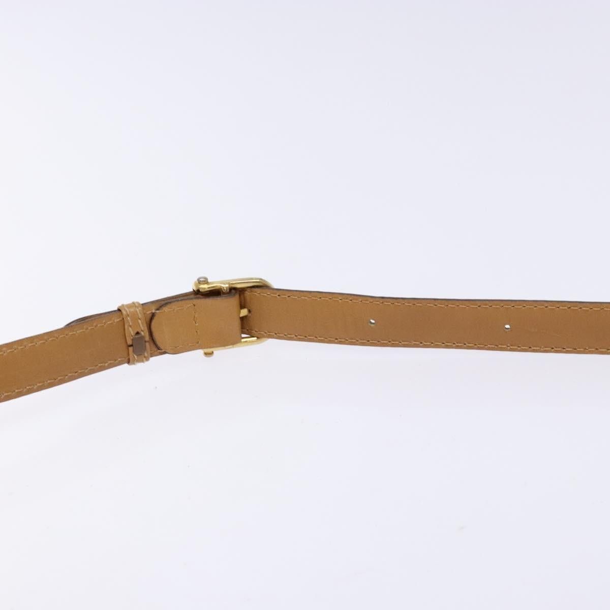 Celine CELINE Macadam Canvas Shoulder Bag Pvc Beige Gold Size ONE SIZE - 8 Thumbnail