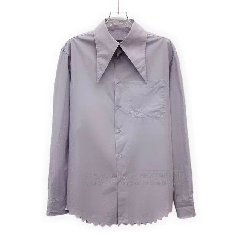 Louis Vuitton Louis Vuitton 23 Light Purple Lace Design Cotton Lapel Sin Size US XS / EU 42 / 0 - 1 Thumbnail