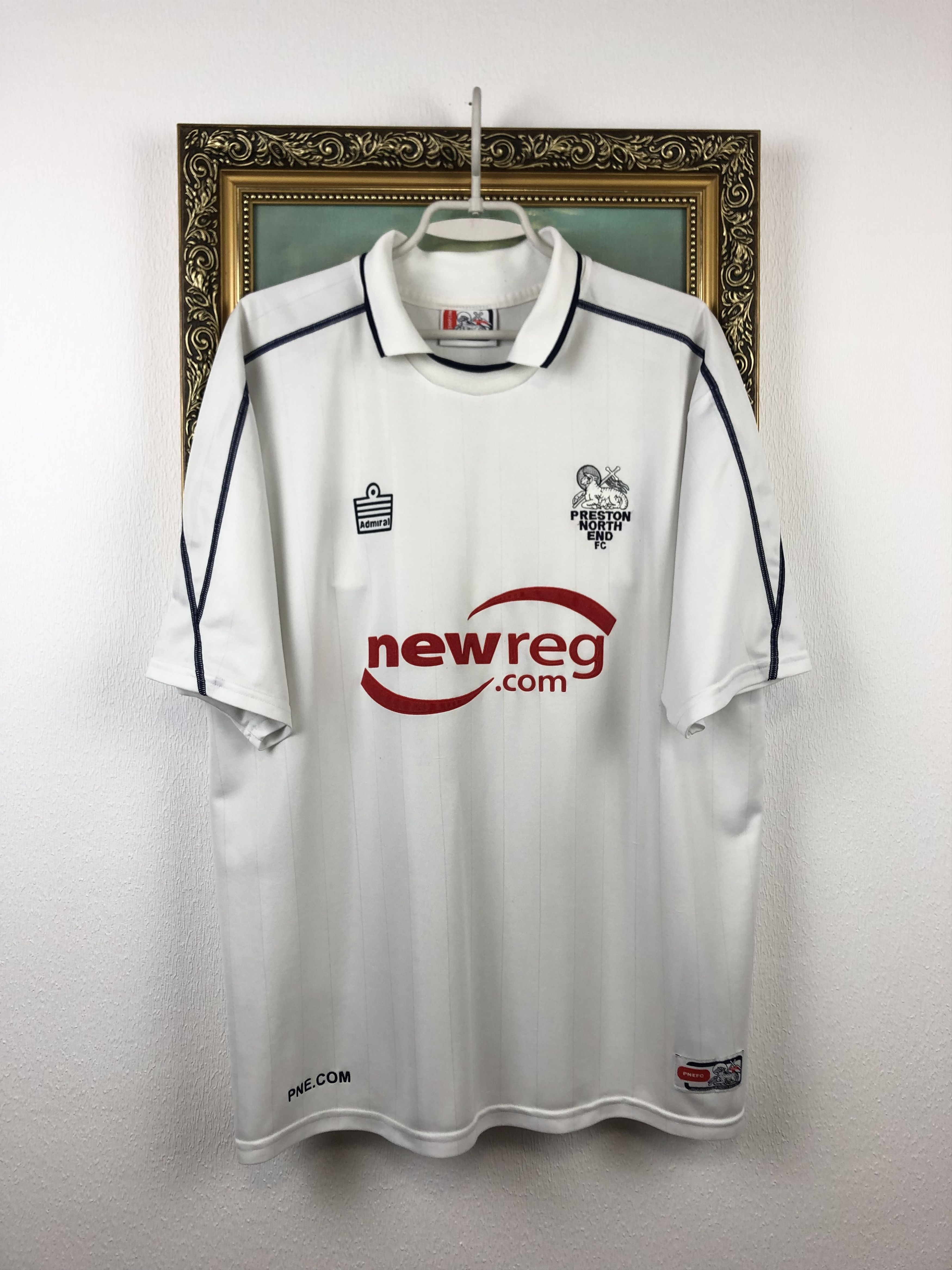 HOT Admiral Preston North End Retro Shirt Preston North End
