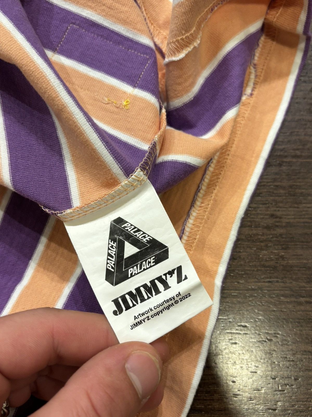 Palace Palace Jimmyz Striped Tee Size US XL / EU 56 / 4 - 4 Thumbnail