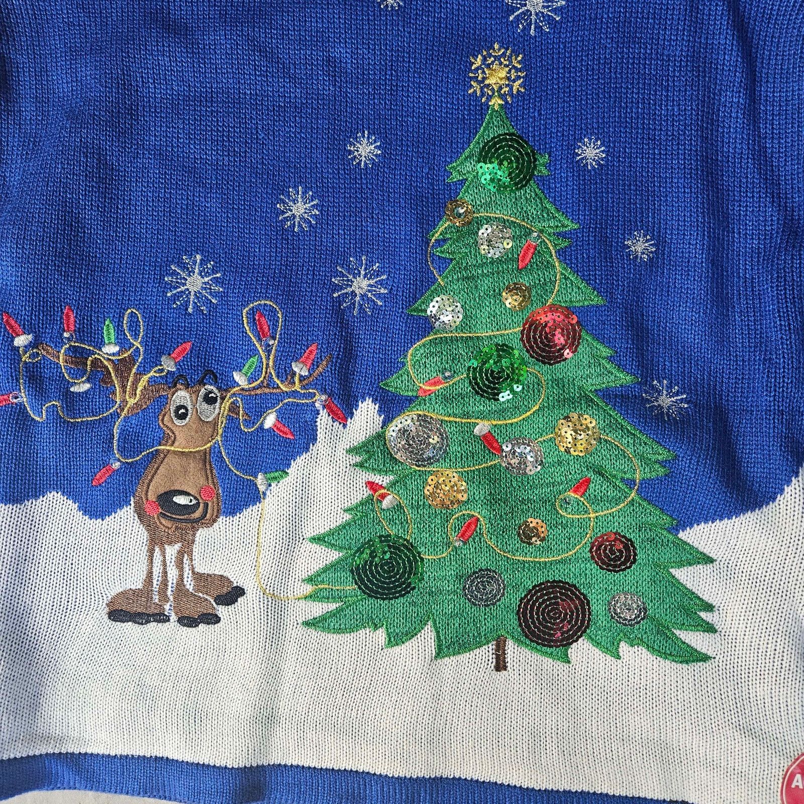 & Other Stories Holiday Time Long Sleeve Holiday Ugly Sweater XXL NWT Size XXL / US 16-18 / IT 52-54 - 2 Thumbnail