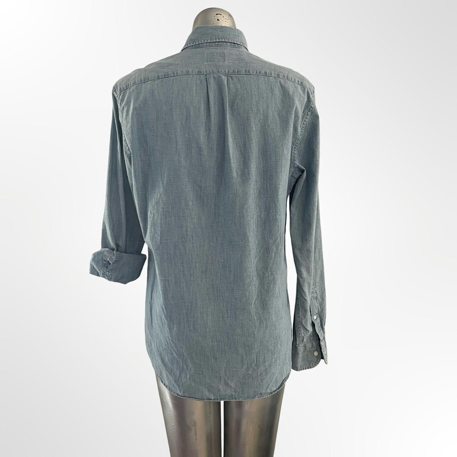 J.Crew J. Crew Organic Cotton Shirt in size S Size S / US 4 / IT 40 - 5 Thumbnail