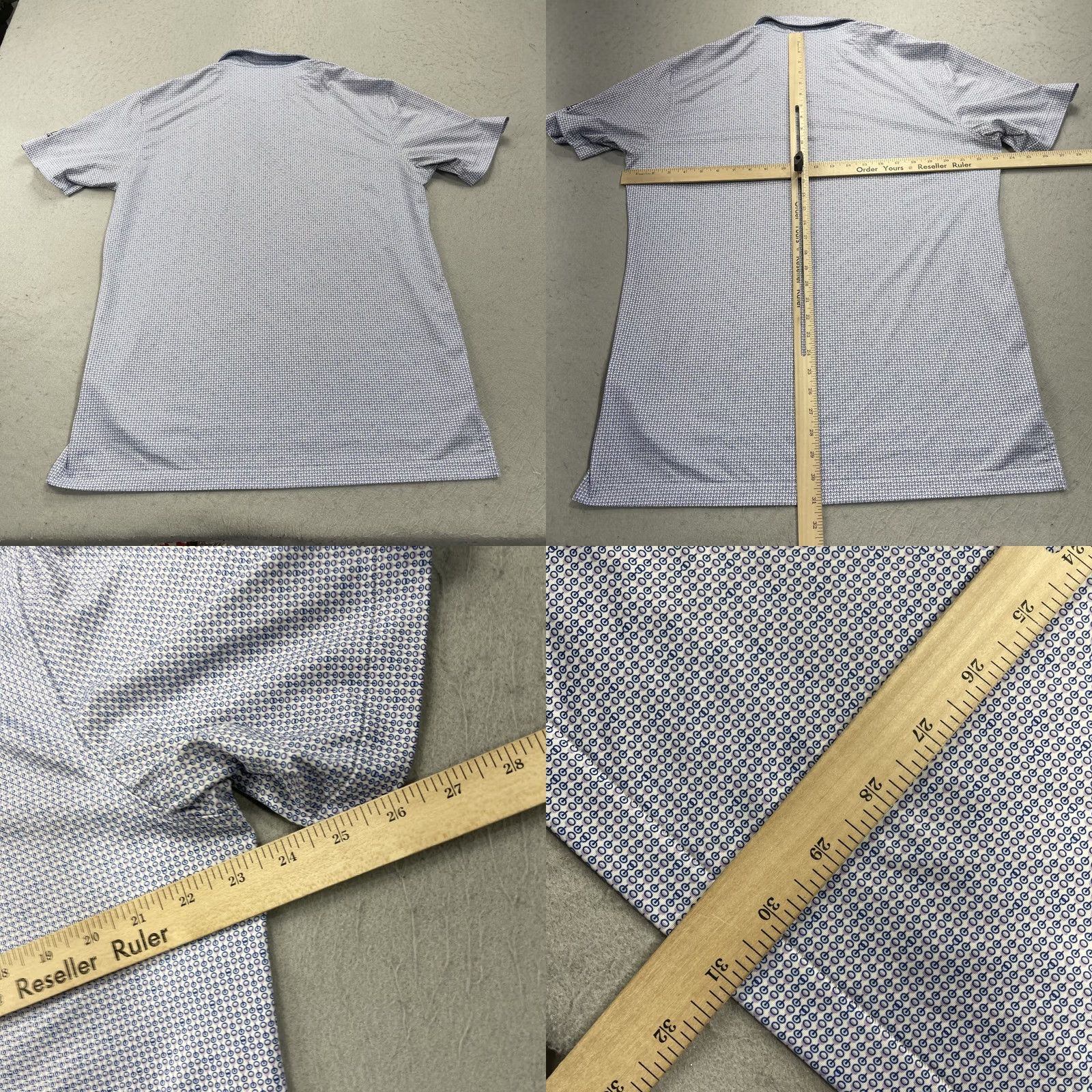 Peter Millar Peter Millar Polo Shirt Mens M Blue Golf Summer Comfort Casual Activewear Polo Mens M Blue Golf Summer Comfort Clothing Size US M / EU 48-50 / 2 - 8 Thumbnail