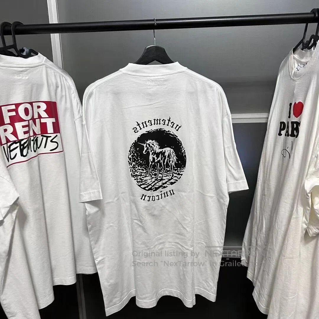 Vetements New Vetements Short Sleeve T. Size US M / EU 48-50 / 2 - 2 Thumbnail
