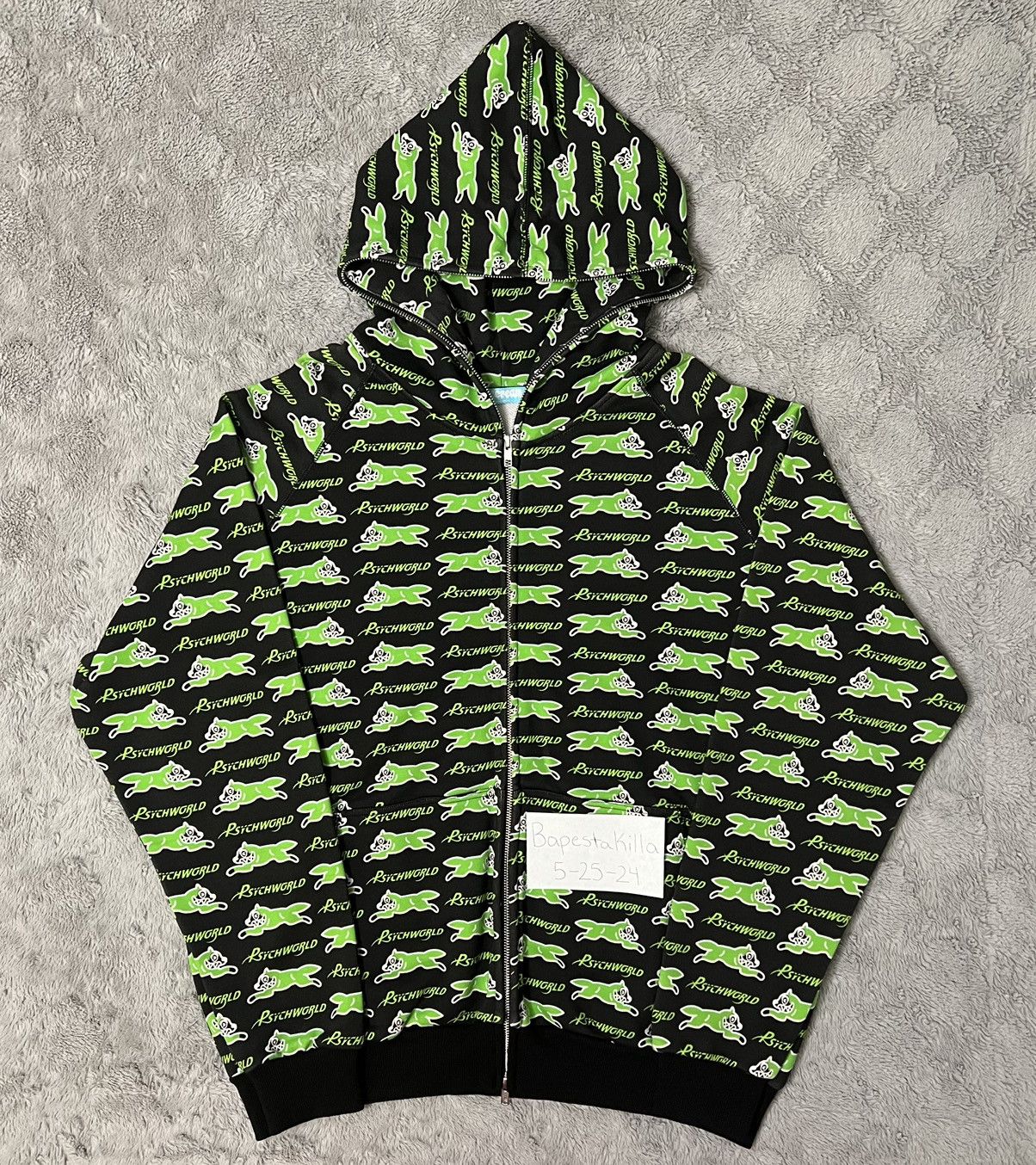 Billionaire boys club Ice Cream Running Dog Hoodie BRAND NEW WITH TAGS SZ outlet S