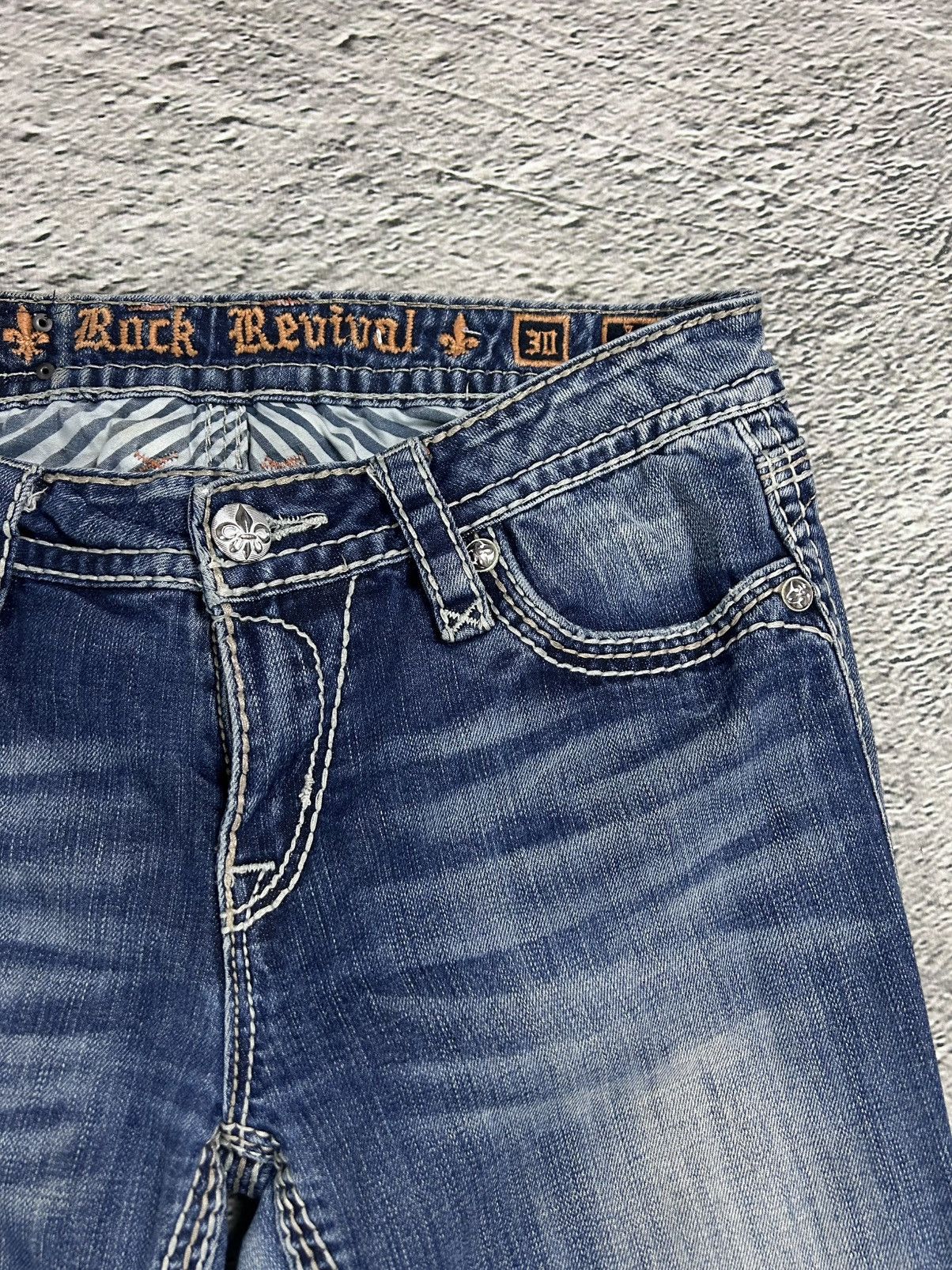 Rock Revival Rock Revival vintage blue jeans Y2K bootcut Size US 30 / EU 46 - 9 Thumbnail