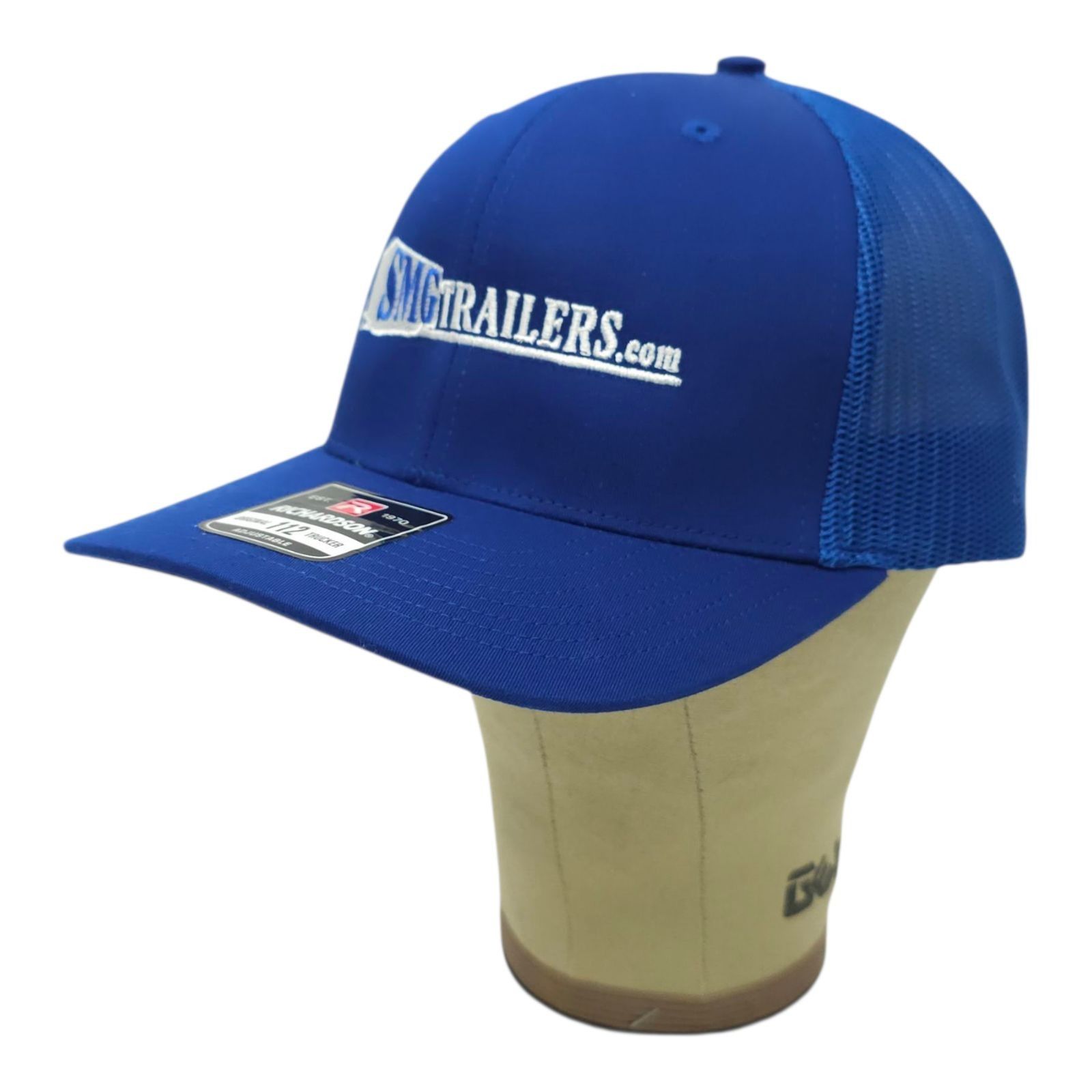 Richardson SMG Trailers Mesh Snapback Cap Trucker Embroidered Logo Size ONE SIZE - 2 Thumbnail