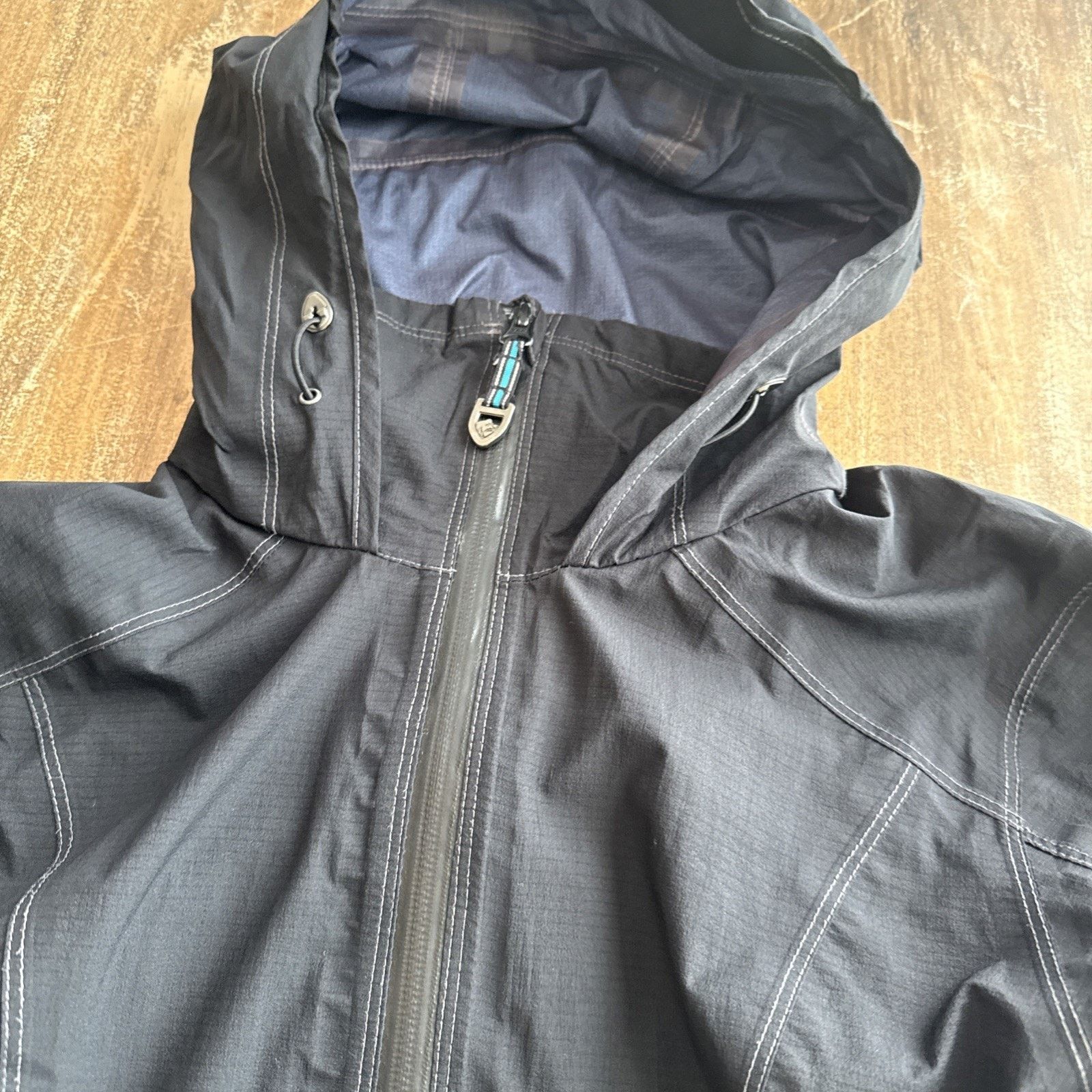 Kuhl Kuhl Projekt Hooded Fishtail Parka Jacket Women XS Black Size XS / US 0-2 / IT 36-38 - 3 Thumbnail