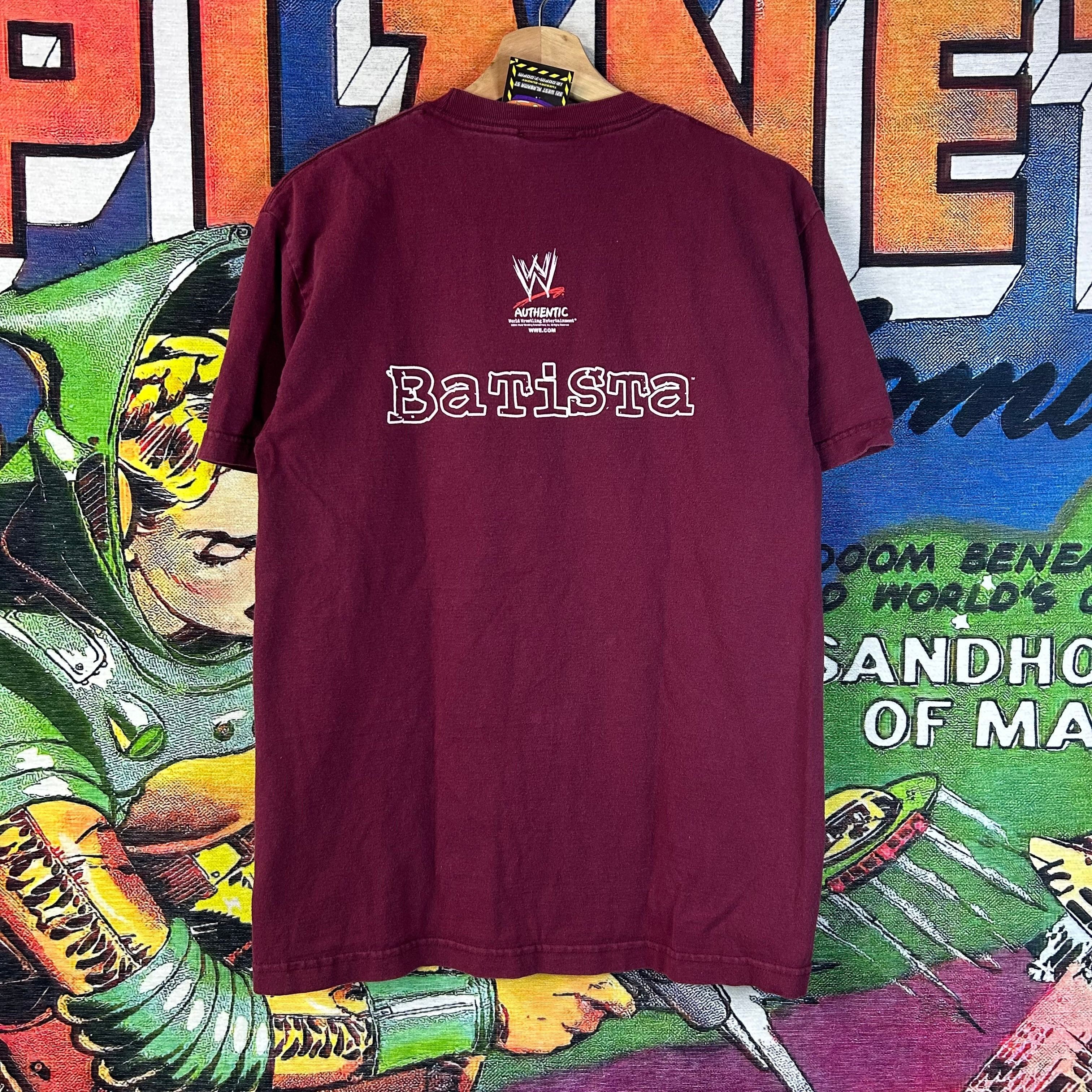 WWE Y2K WWE Batista ‘R U TALKING 2 ME’ Tee Size Medium Size US M / EU 48-50 / 2 - 2 Thumbnail