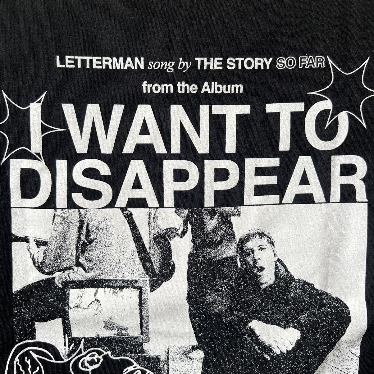 Band Tees I Want To Dissapear - The Story So Far Letterman Pop Punk Size US XL / EU 56 / 4 - 8 Thumbnail