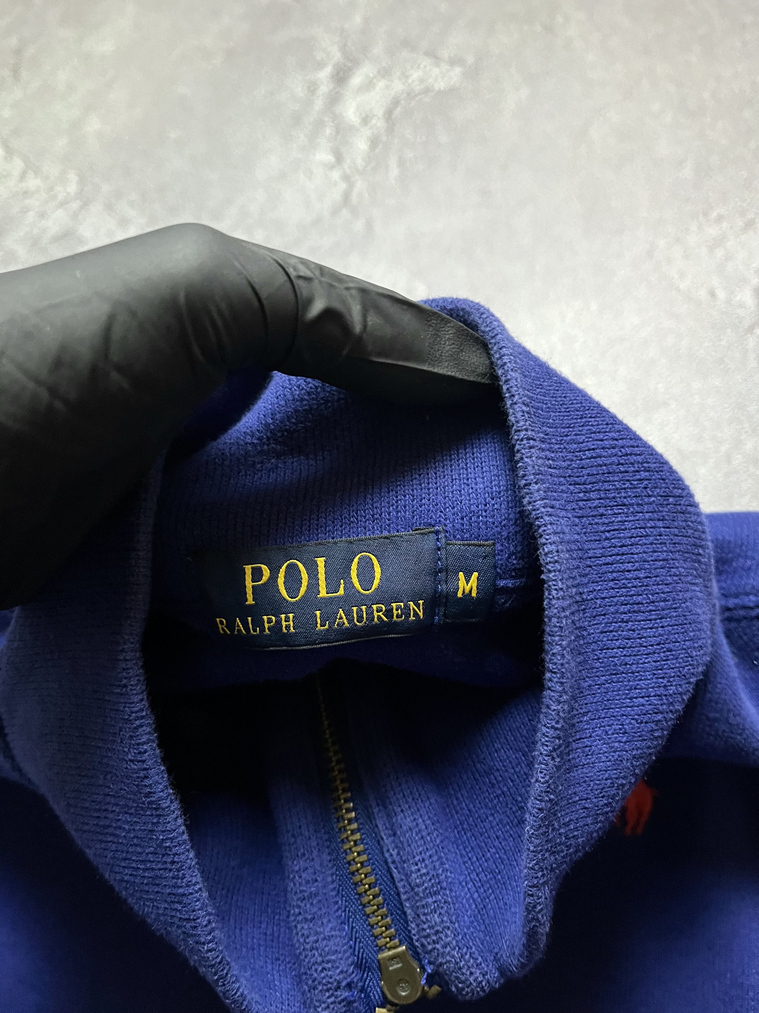 Polo Ralph Lauren Vintage Sweatshirt 1/4 Zip Polo Ralph Lauren Big Pony Mens M Size US M / EU 48-50 / 2 - 5 Thumbnail