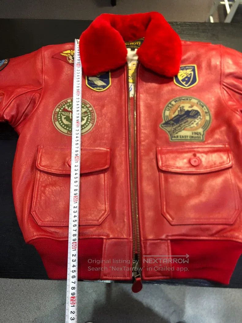 Schott Schott A2 Air Force Jacket Size US M / EU 48-50 / 2 - 2 Thumbnail