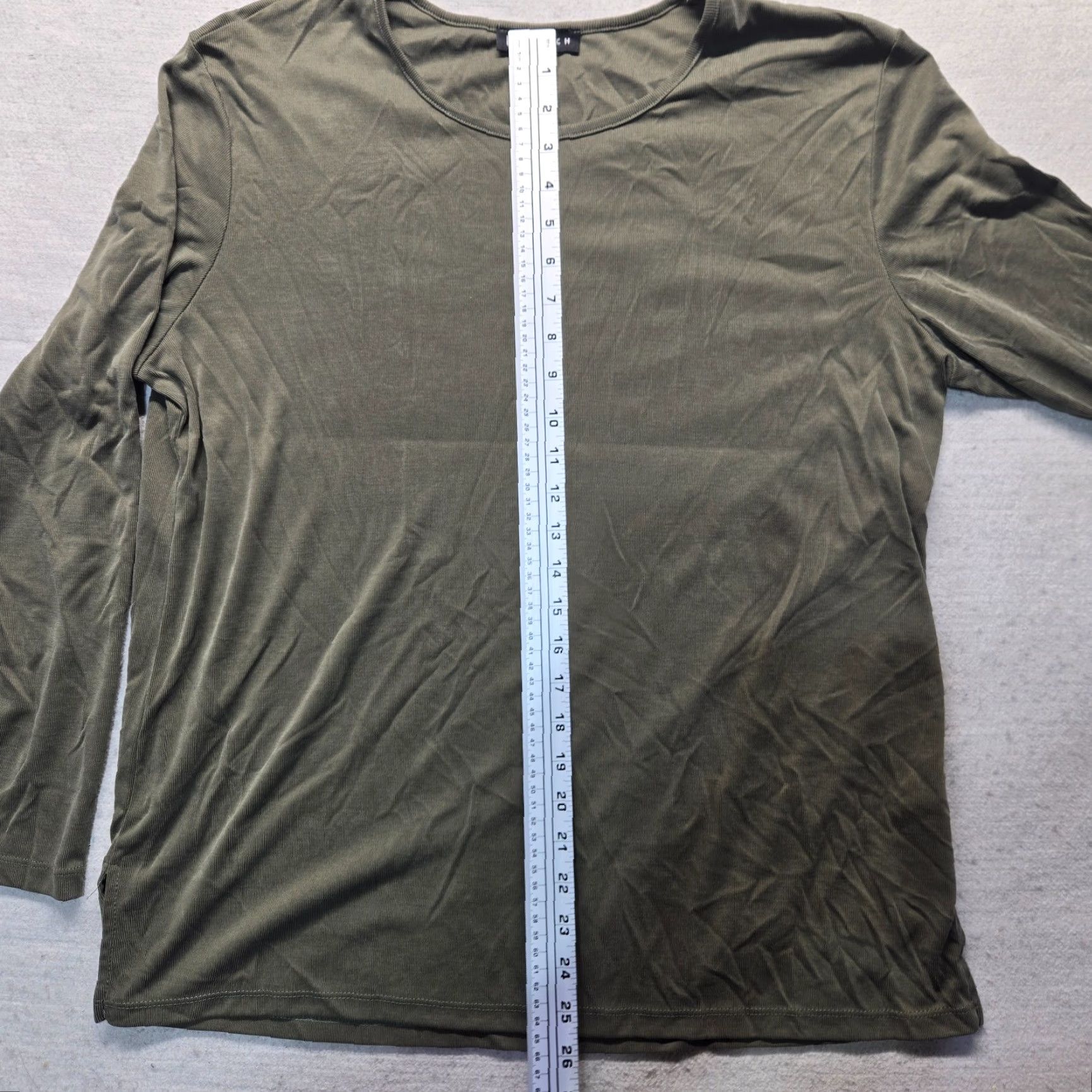 Vintage N Touch Solid Brown Long Sleeve Tee T-Shirt Adult Women's Plus Size 1x Shirt Size XL / US 12-14 / IT 48-50 - 6 Thumbnail