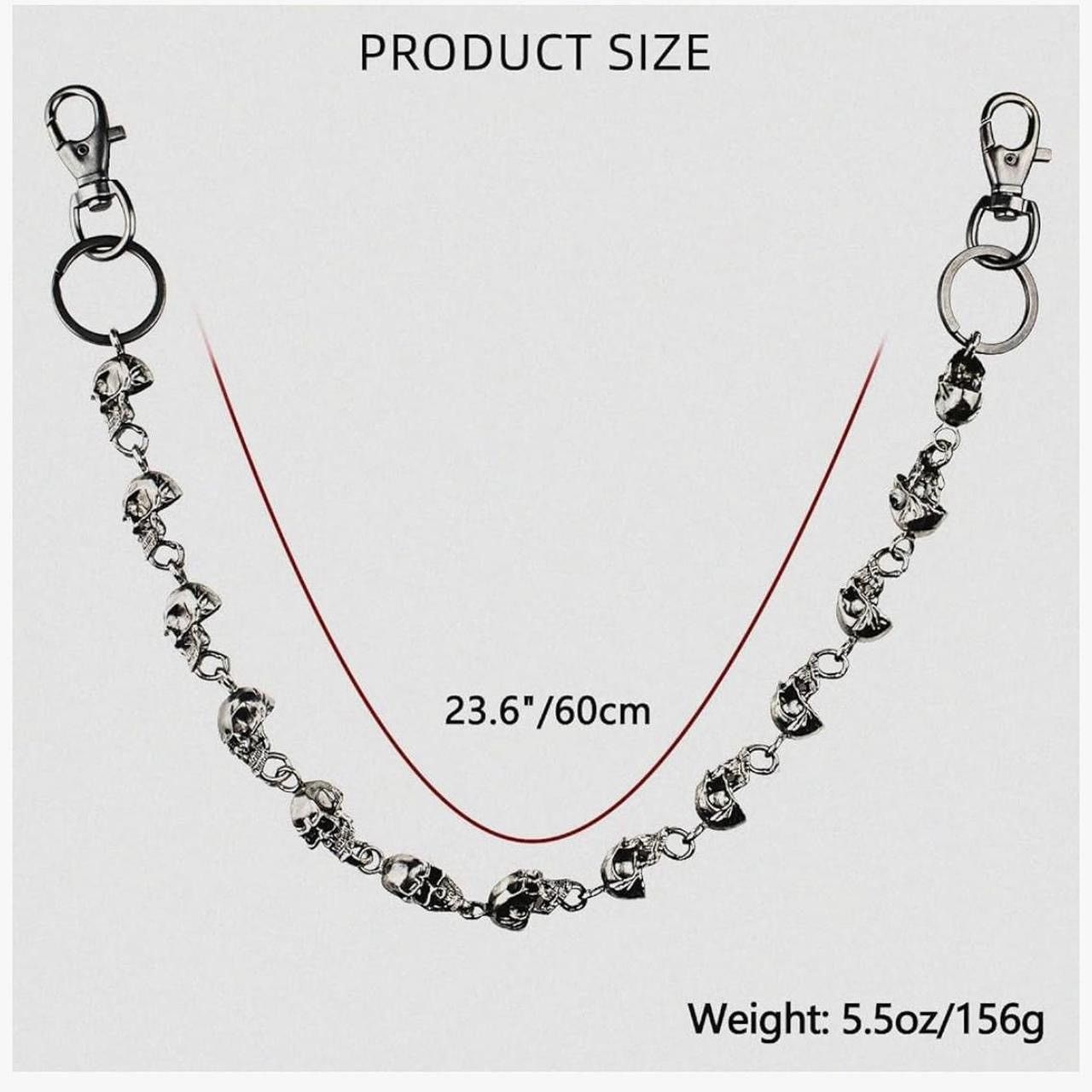 Other Skull Jean Chain Size ONE SIZE - 2 Thumbnail