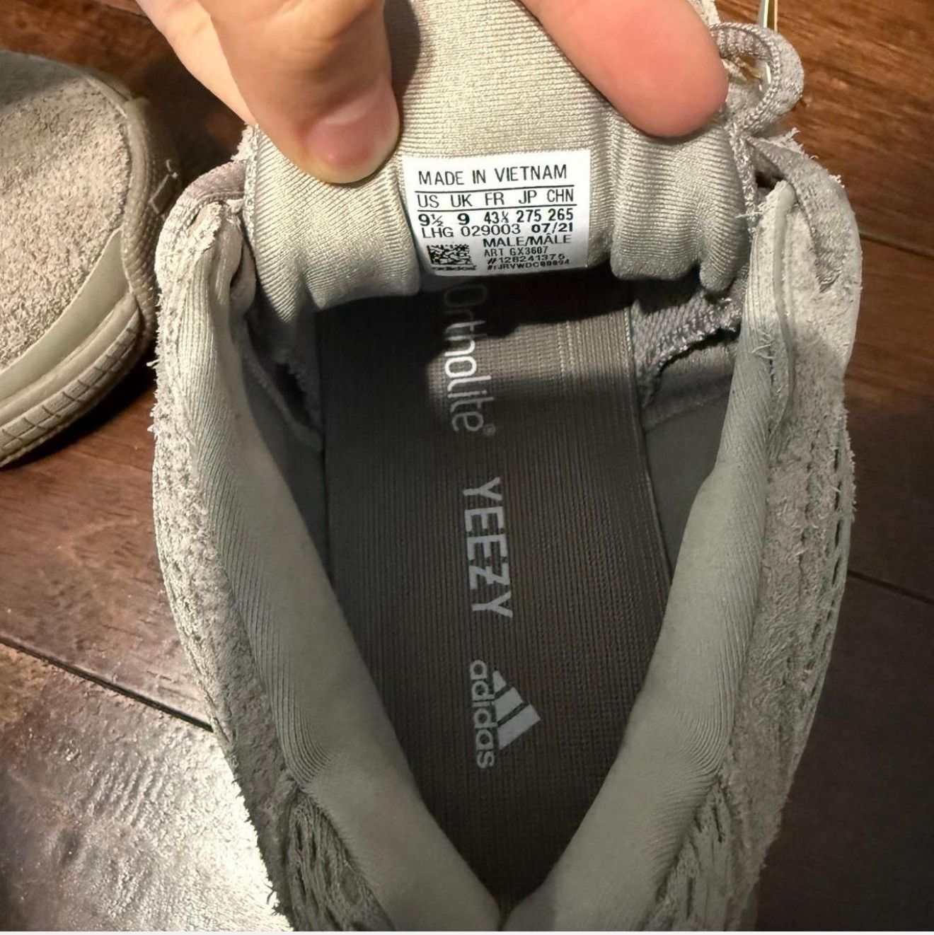 Yeezy YEEZY 500 ASH GREY Size US 9.5 / EU 42-43 - 5 Thumbnail