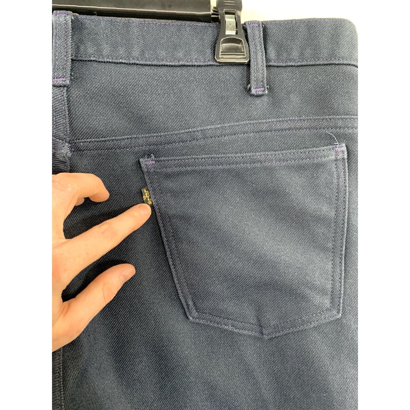 Levi's VTG Levi's 517 Jeans Boots Cut Straight Blue Dark Wash Mens 39x31 USA Size US 39 - 7 Thumbnail