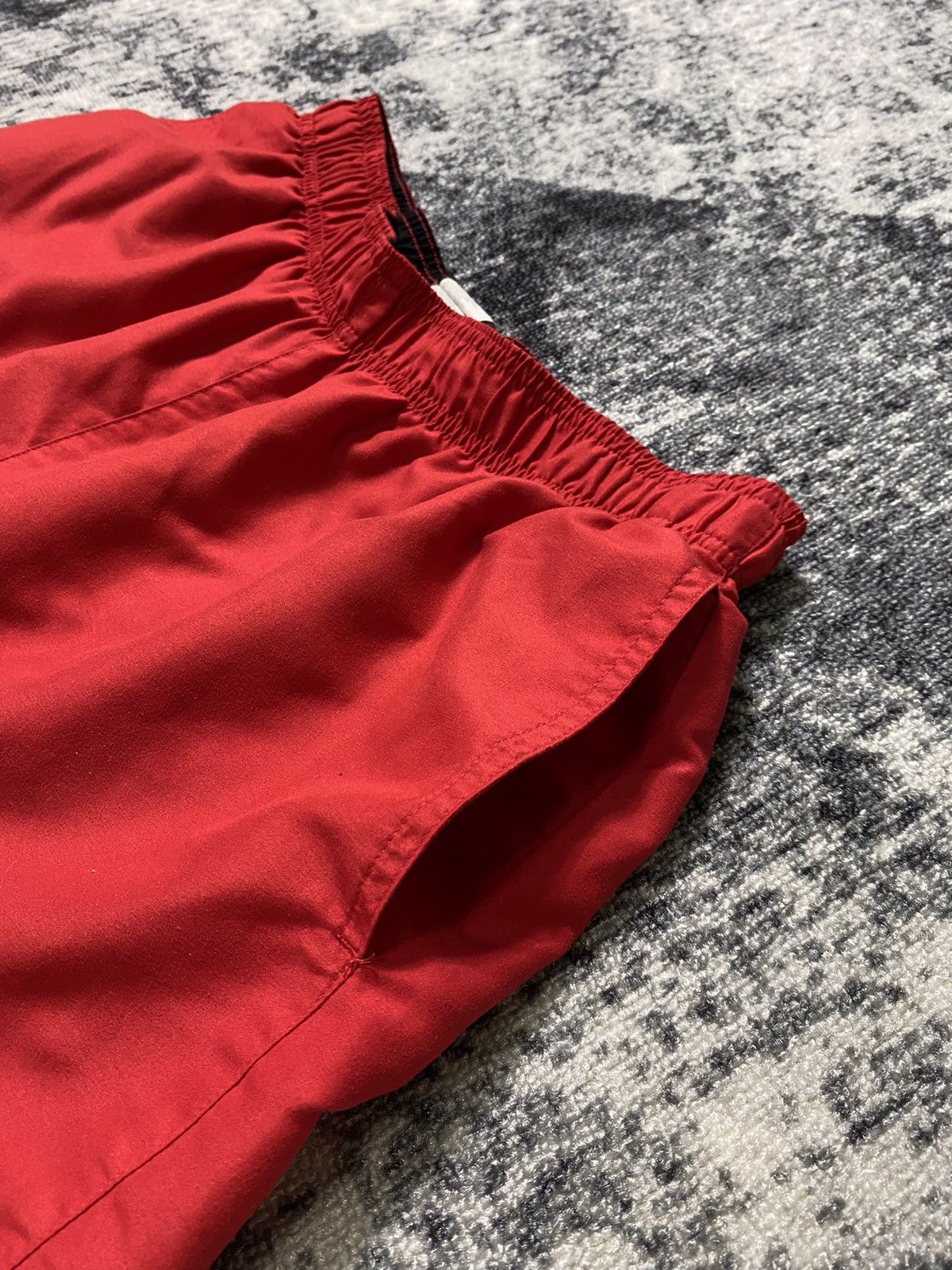 Nike × Vintage Vintage Nike Shorts Sportswear Red Swoosh Y2K STYLE 90s Size US 34 / EU 50 - 3 Thumbnail