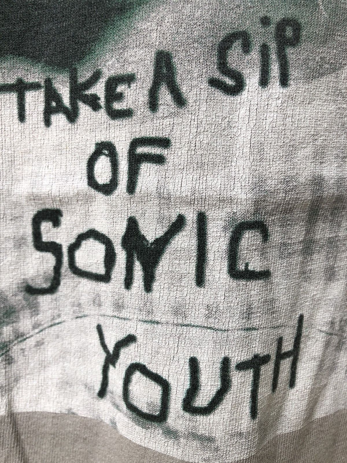 Band Tees 🔥Rare🔥Vintage 90s Take A Sip Of Sonic Youth Tshirt Size US S / EU 44-46 / 1 - 8 Thumbnail