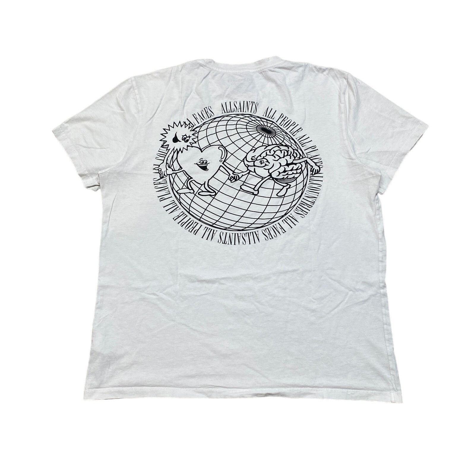 Allsaints Allsaints Peeps All Faces All Places Oversized T Shirt Small Size US S / EU 44-46 / 1 - 1 Thumbnail
