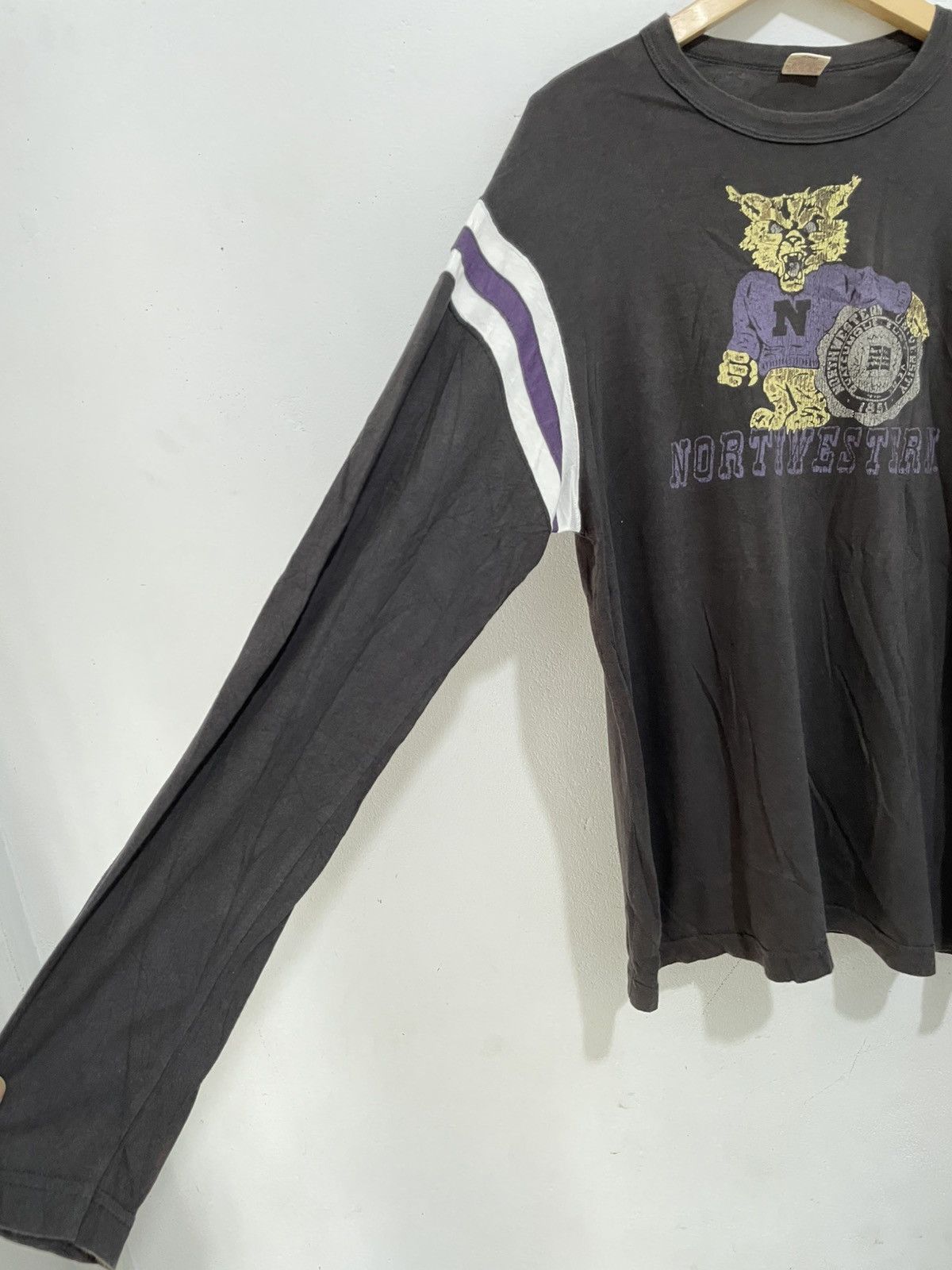 Beams Plus Rare Japanese Beams Longsleeve college Shirt Size US M / EU 48-50 / 2 - 3 Thumbnail