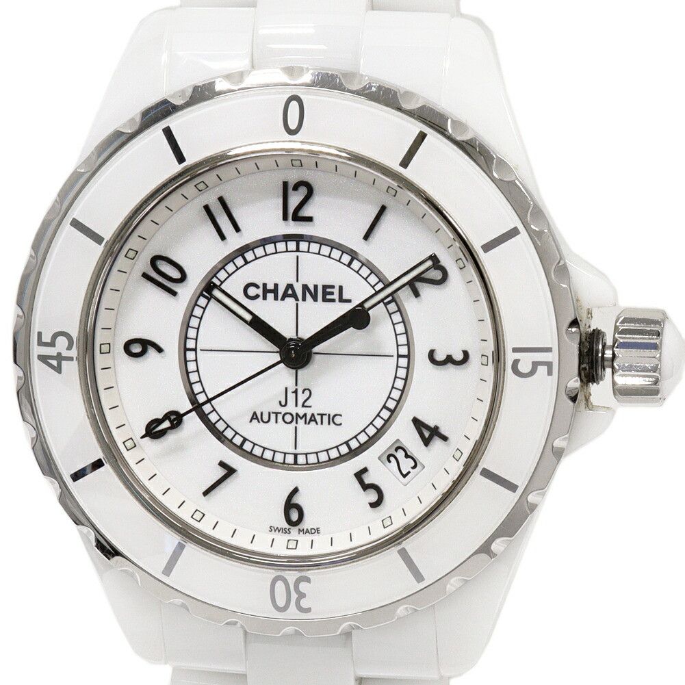 Chanel Chanel Chanel J12 White Ceramic Ceramic Automatic H0970 Size ONE SIZE - 1 Thumbnail