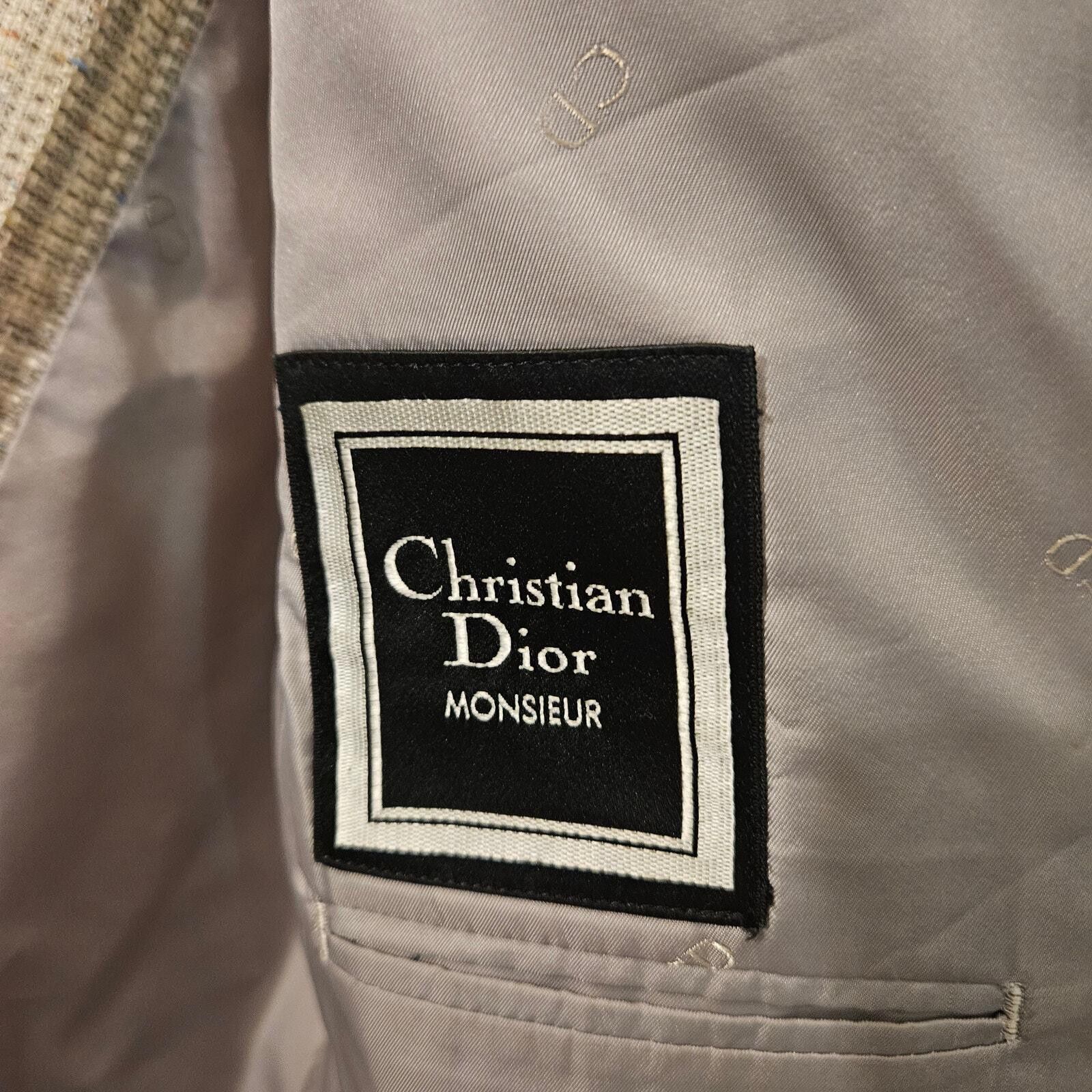 Christian Dior Monsieur Vintage Christian Dior Monsieur Plaid Blazer-Chest 40" Size US L / EU 52-54 / 3 - 5 Thumbnail