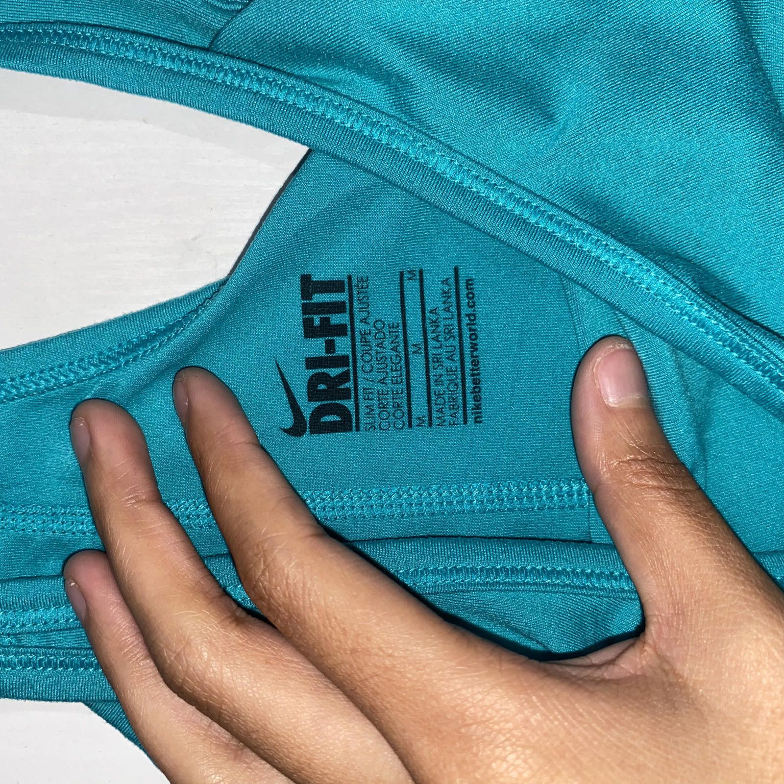 Nike Nike Teal Racerback Dri-Fit Tank Top M Y2K Gym Core Style Size M / US 6-8 / IT 42-44 - 3 Thumbnail