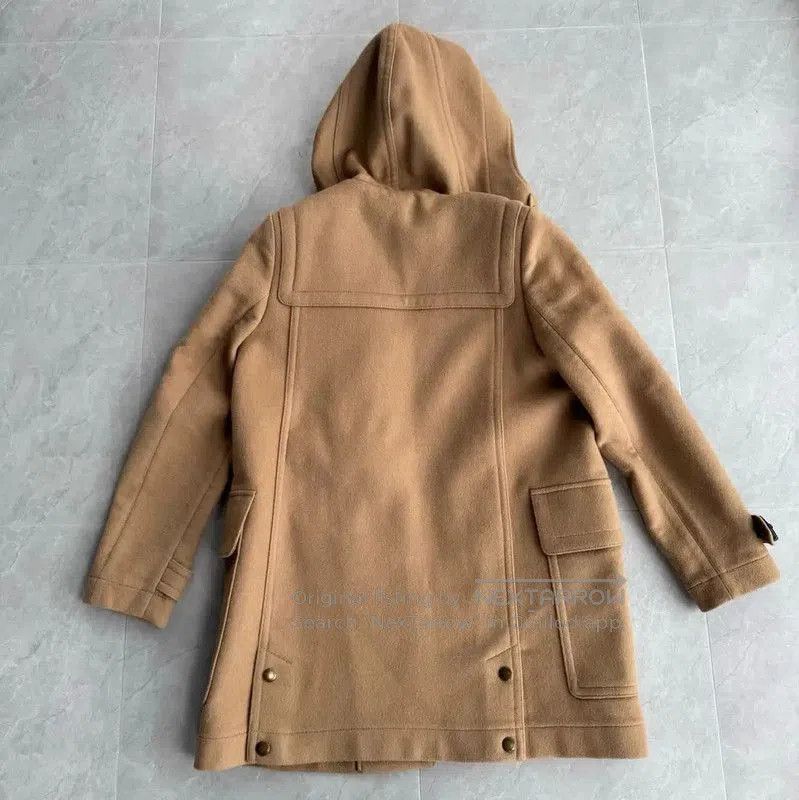 Burberry Burberry Camel Hooded Women's Coat. Size L / US 10 / IT 46 - 2 Thumbnail