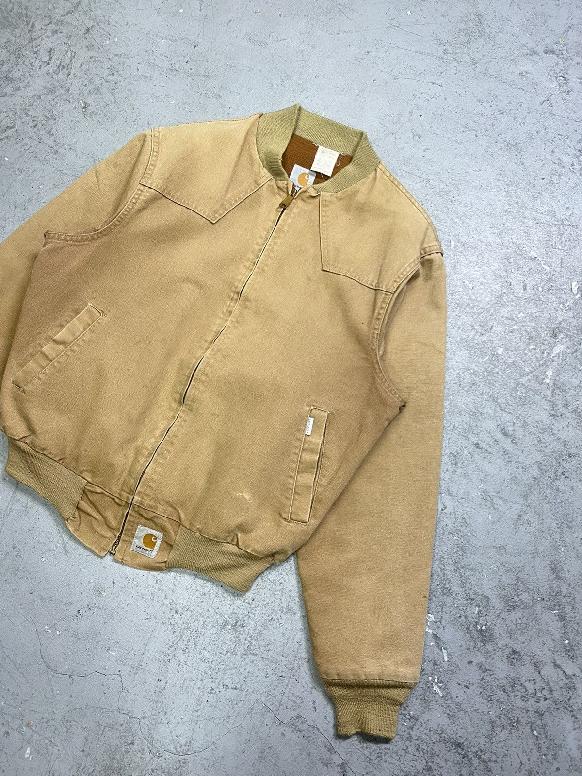 Carhartt × Vintage Vintage 80’s Carhartt Santa Fe Jacket Size US L / EU 52-54 / 3 - 2 Thumbnail