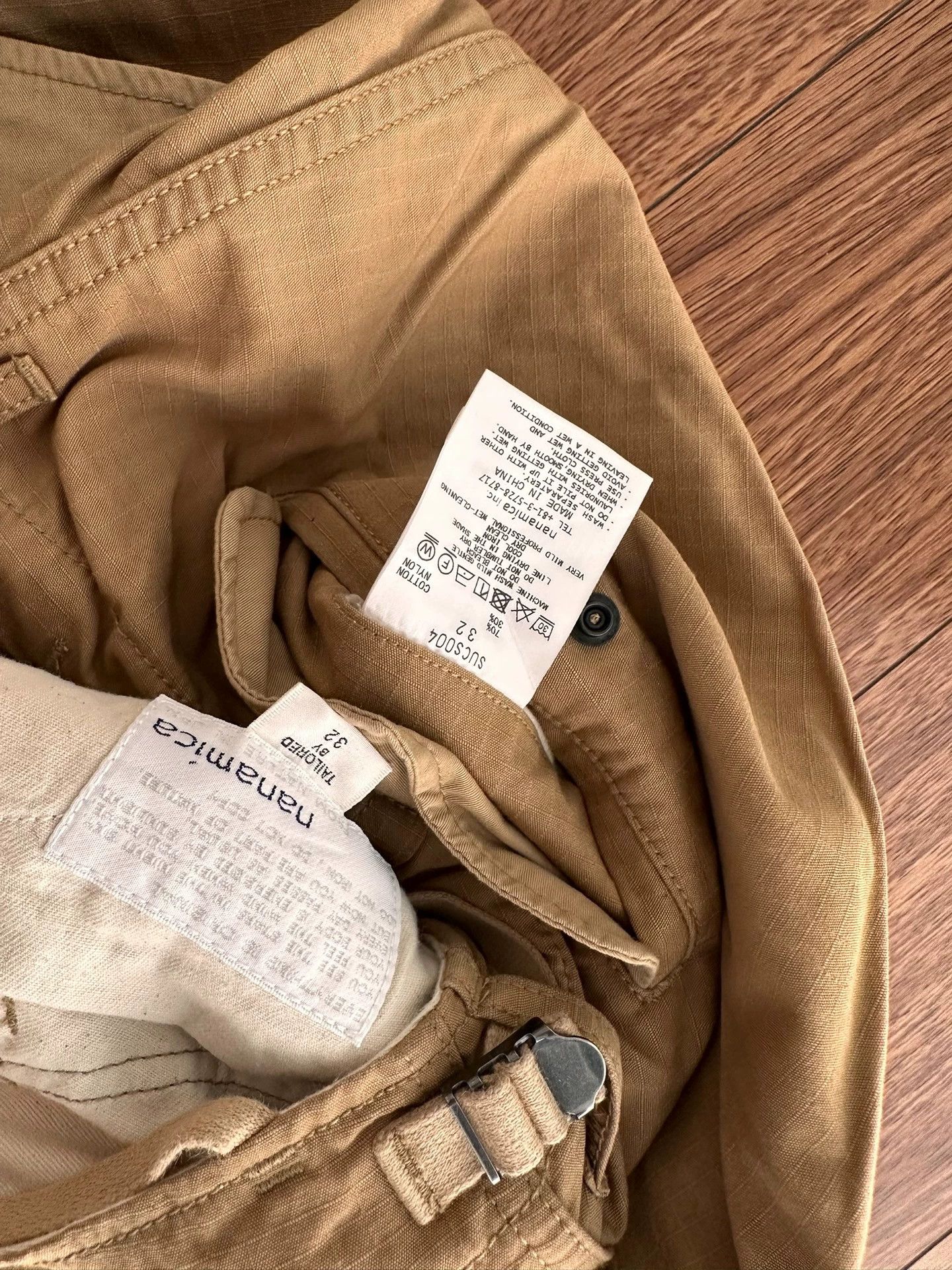 Nanamica Nanamica M-51 Field Cargo Pants Wide Near New W32 Size US 32 / EU 48 - 3 Thumbnail