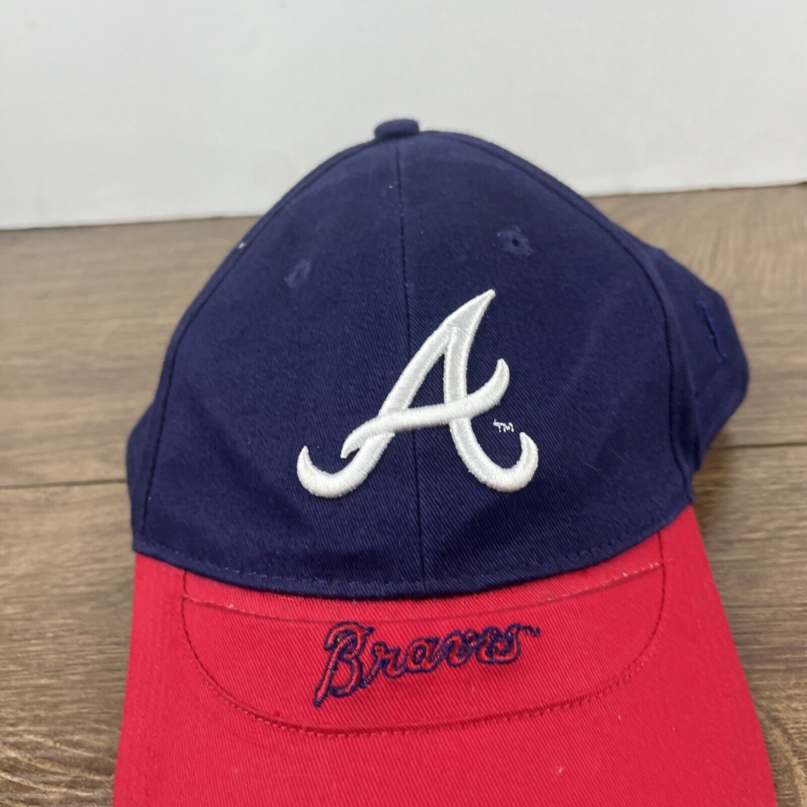 Other Atlanta Braves MLB Hat Adjustable Hat Blue Adjustable Hat Bl Size ONE SIZE - 6 Thumbnail