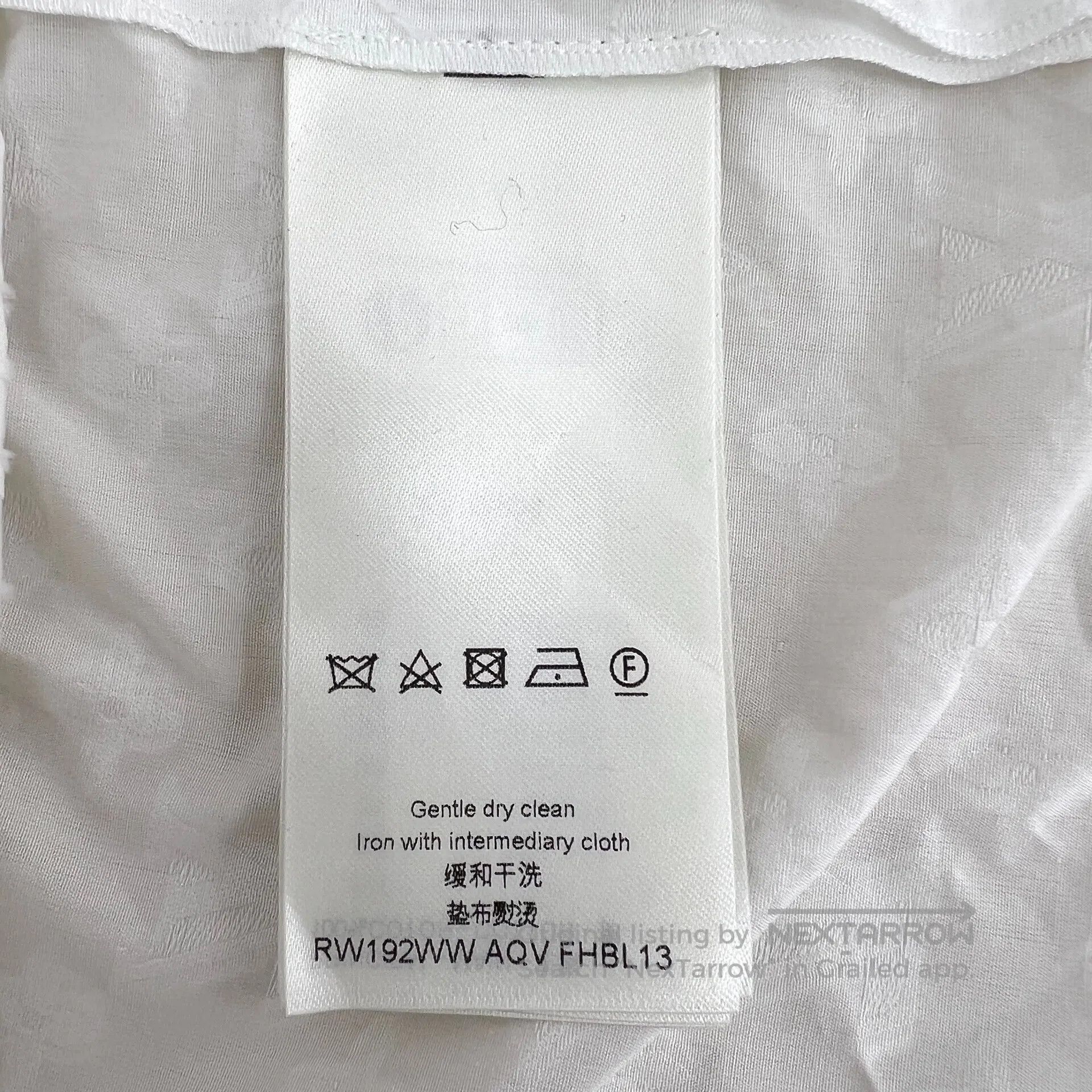 Thom Browne Thom Browne White logo jacquard full-print stand collar sl Size XS / US 0-2 / IT 36-38 - 8 Thumbnail