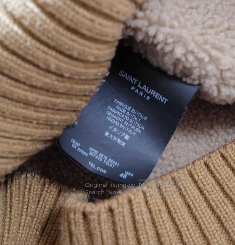 Saint Laurent Paris Saint Laurent Paris Shearling flight jacket Size US S / EU 44-46 / 1 - 4 Thumbnail