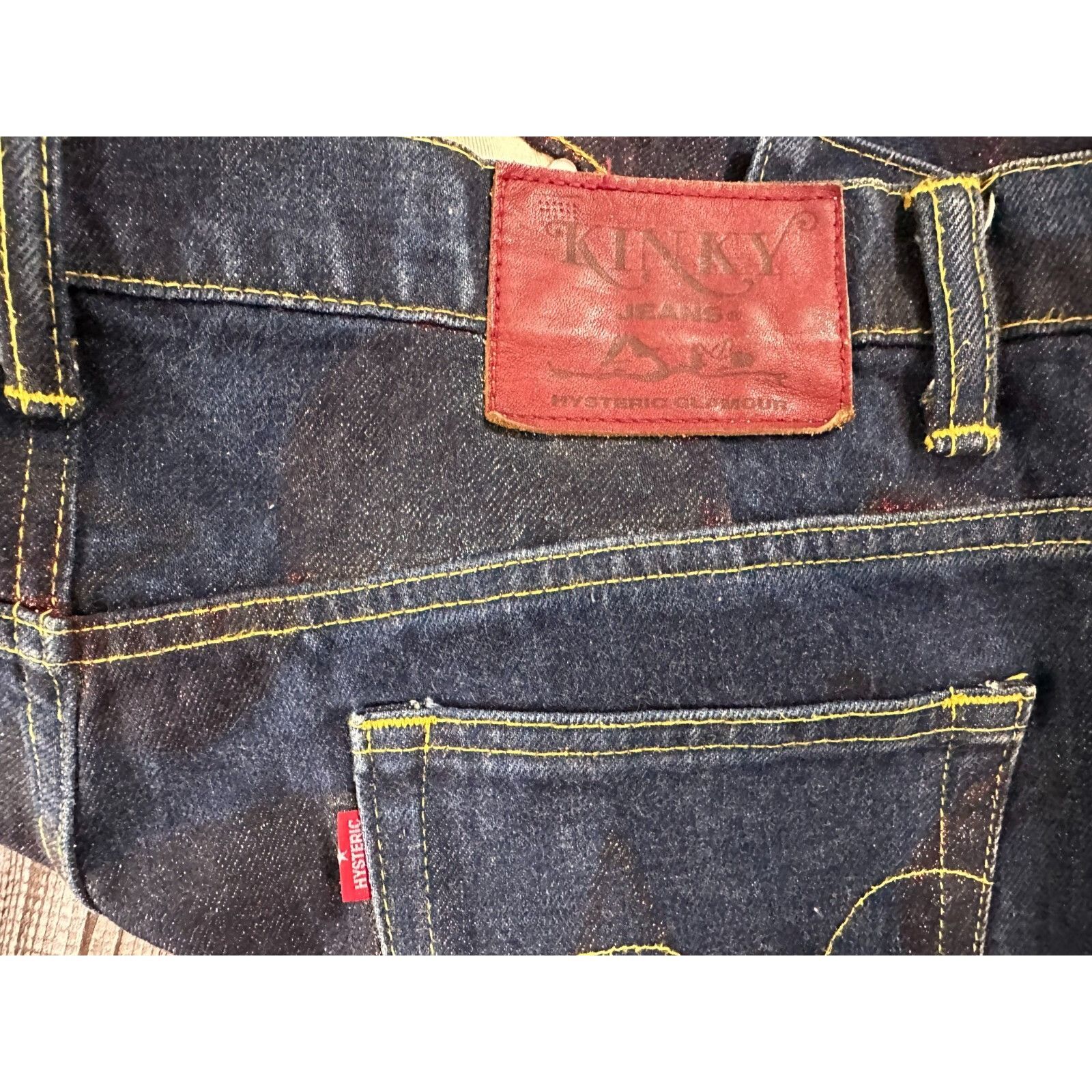 Hysteric Glamour Kinky Hysteric Glamour Retro Glitter Jeans Size 34" Size 24" / US 00 / IT 34 - 5 Thumbnail