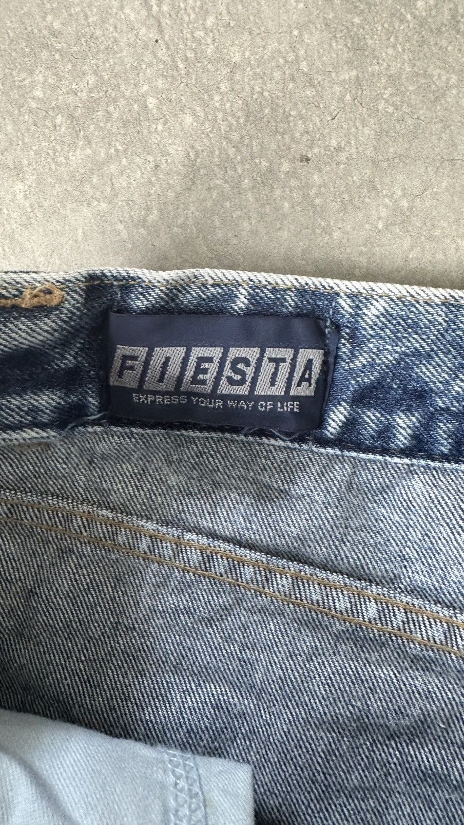 Vintage VINTAGE FIESTA ACID WASH JEANS Size US 44 / EU 60 - 8 Thumbnail