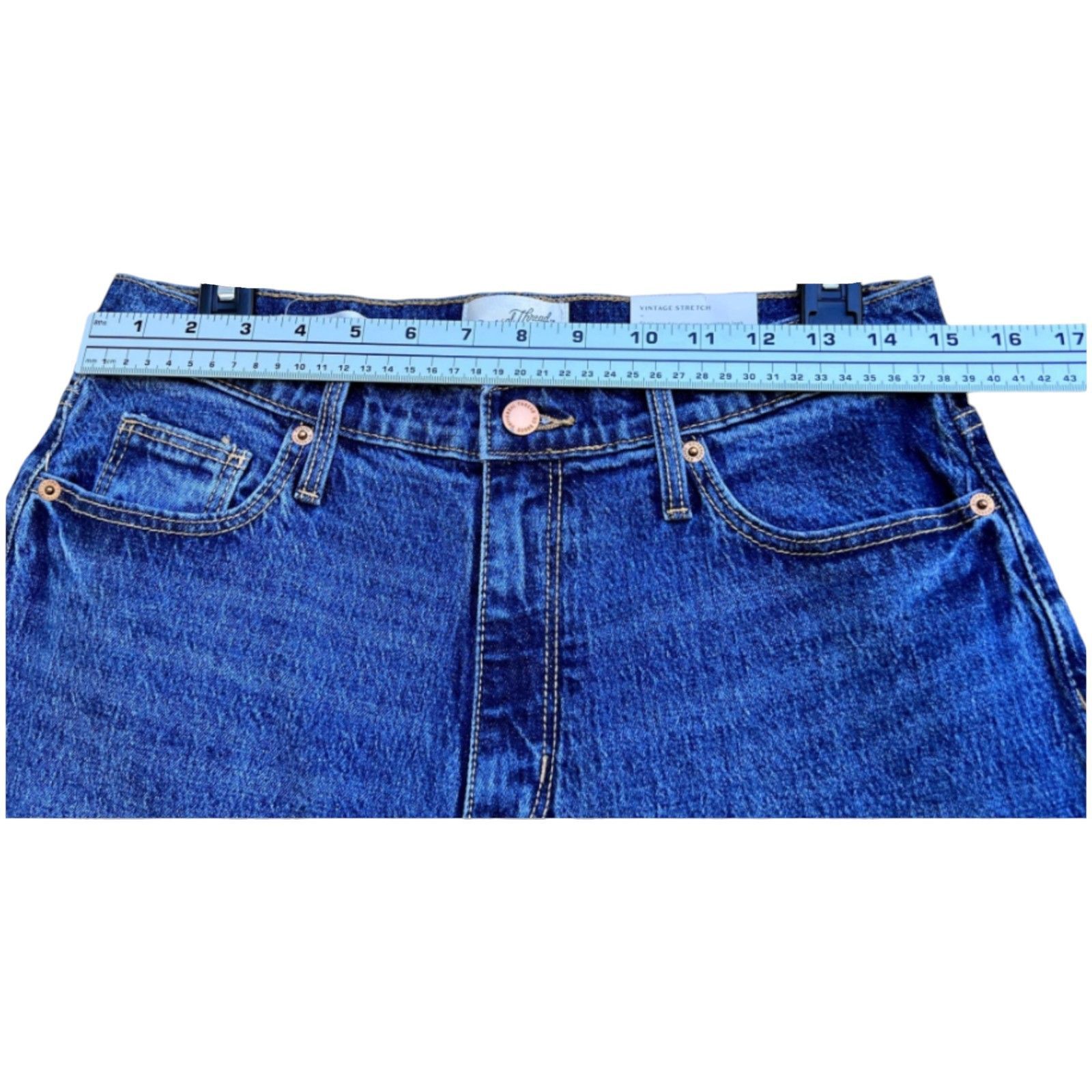 Other Universal Thread - Women's Vintage Bootcut Stretch Jeans Pan Size 30" / US 8 / IT 44 - 3 Thumbnail