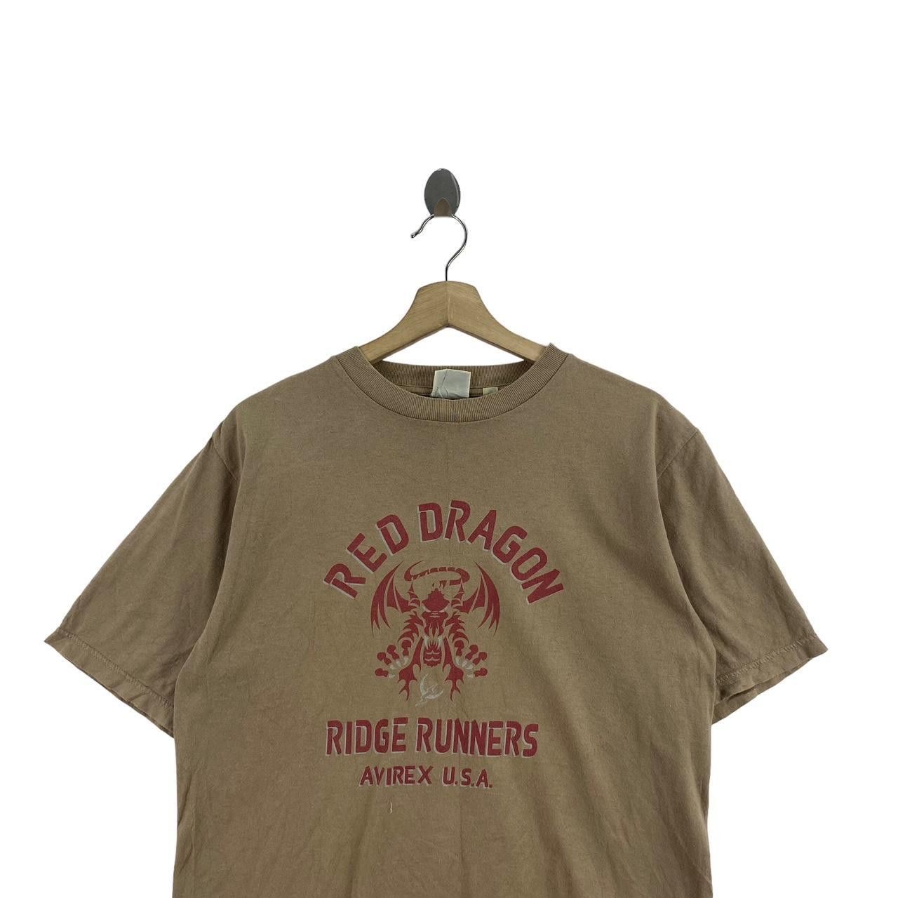 Avirex Vintage AVIREX USA Red Dragon Ridge Runner Tee Shirt Size US M / EU 48-50 / 2 - 3 Thumbnail