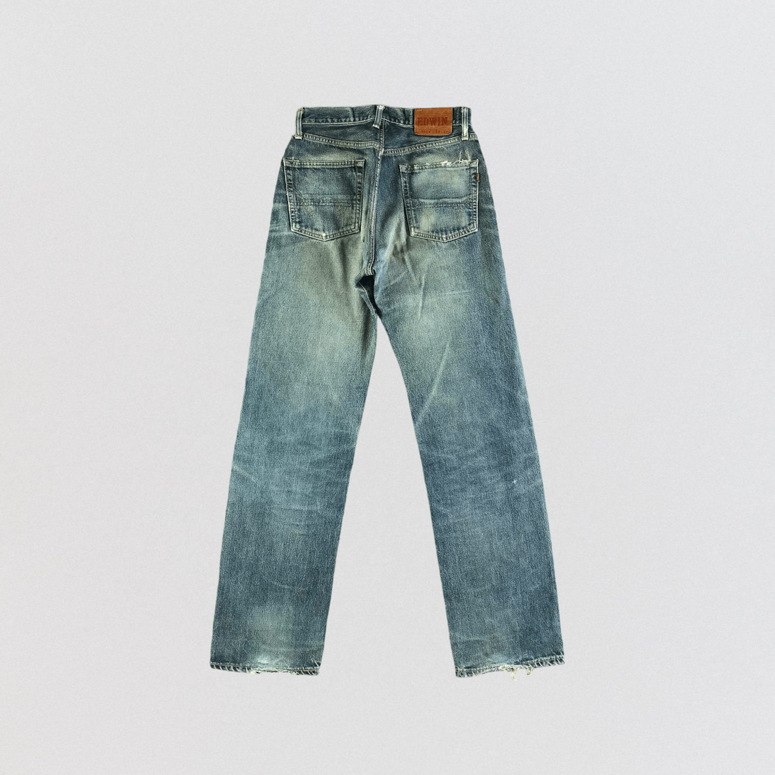 Edwin Vintage Blue Wash Edwin 505 Selvedge Jeans-JM3650 Size US 28 / EU 44 - 2 Thumbnail