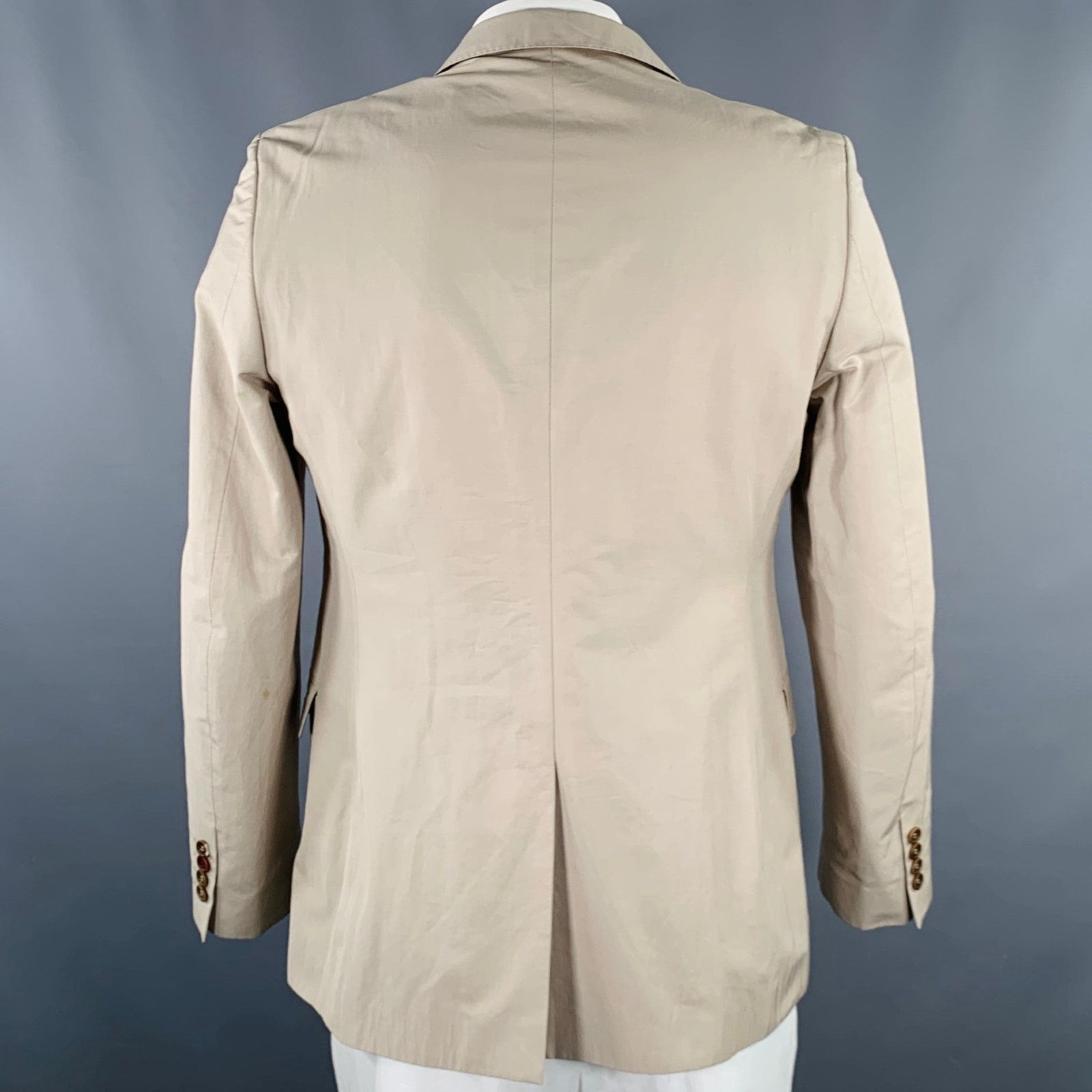 Paul Smith PS by PAUL SMITH Size 42 Khaki Cotton Blend Sport Coat Size 42R - 3 Thumbnail