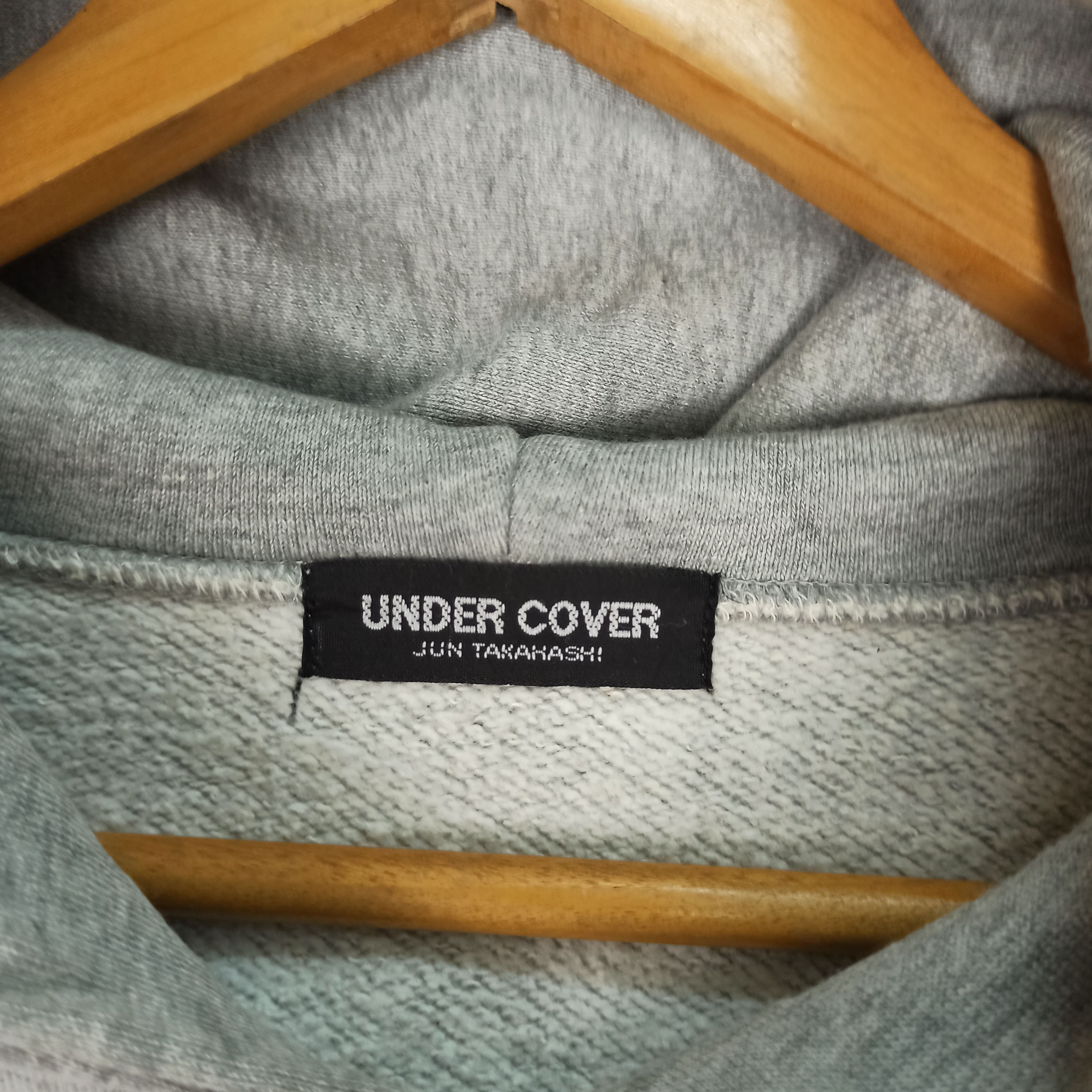 Undercover Vintage 1995 Jun Takahashi Iconic logo sweatshirt Hoodie Size US XL / EU 56 / 4 - 6 Thumbnail