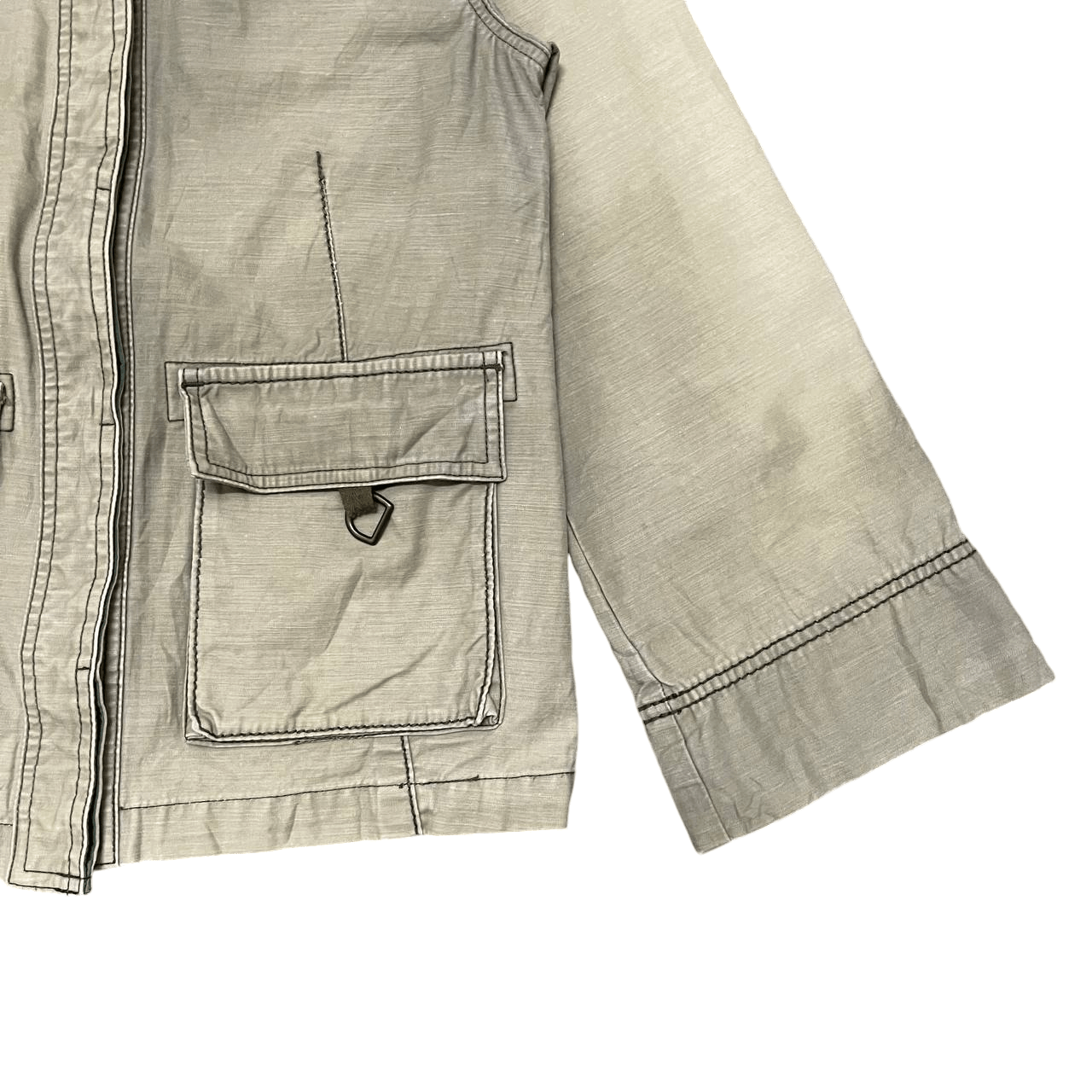 Japanese Brand Vintage Rosebud Multi Pocket Jacket Size S / US 4 / IT 40 - 4 Thumbnail