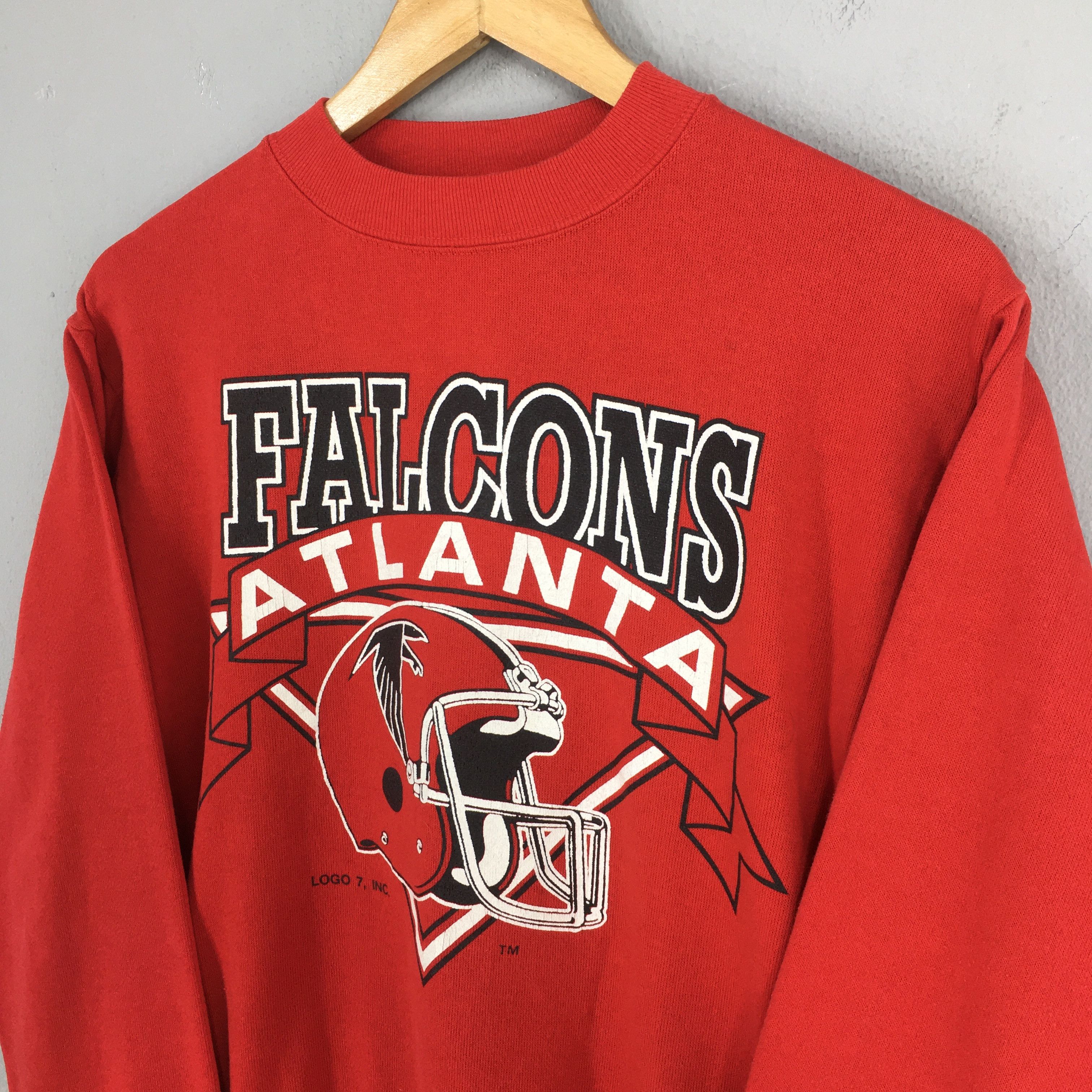 Logo 7 × NFL × Vintage Vintage Atlanta Falcons Rugby NFL Sweatshirt Small Size US S / EU 44-46 / 1 - 3 Thumbnail